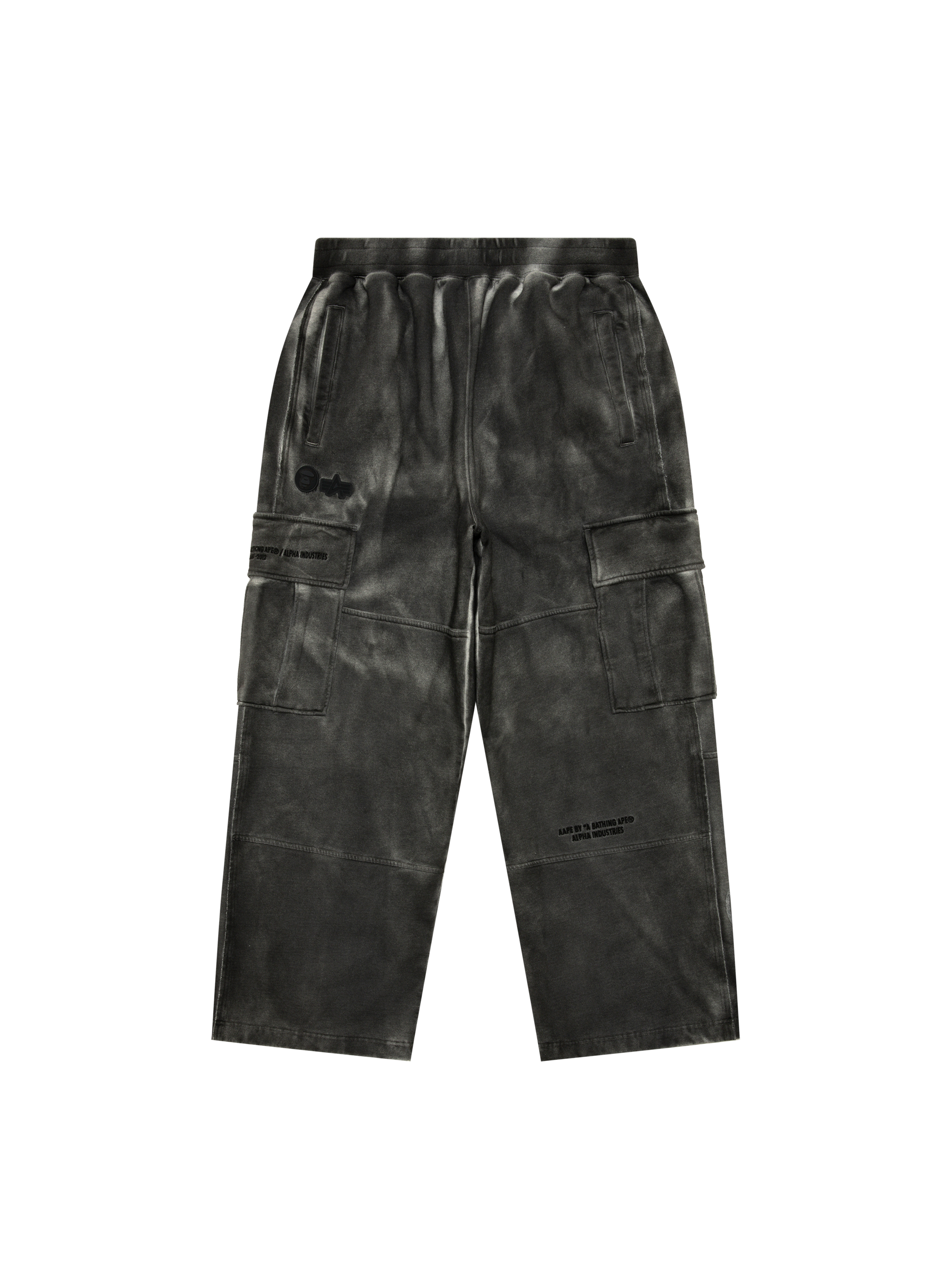 ALPHA X AAPE ARMY SWEAT PANT black 148214_03_1_flatlay_00001_150802.png