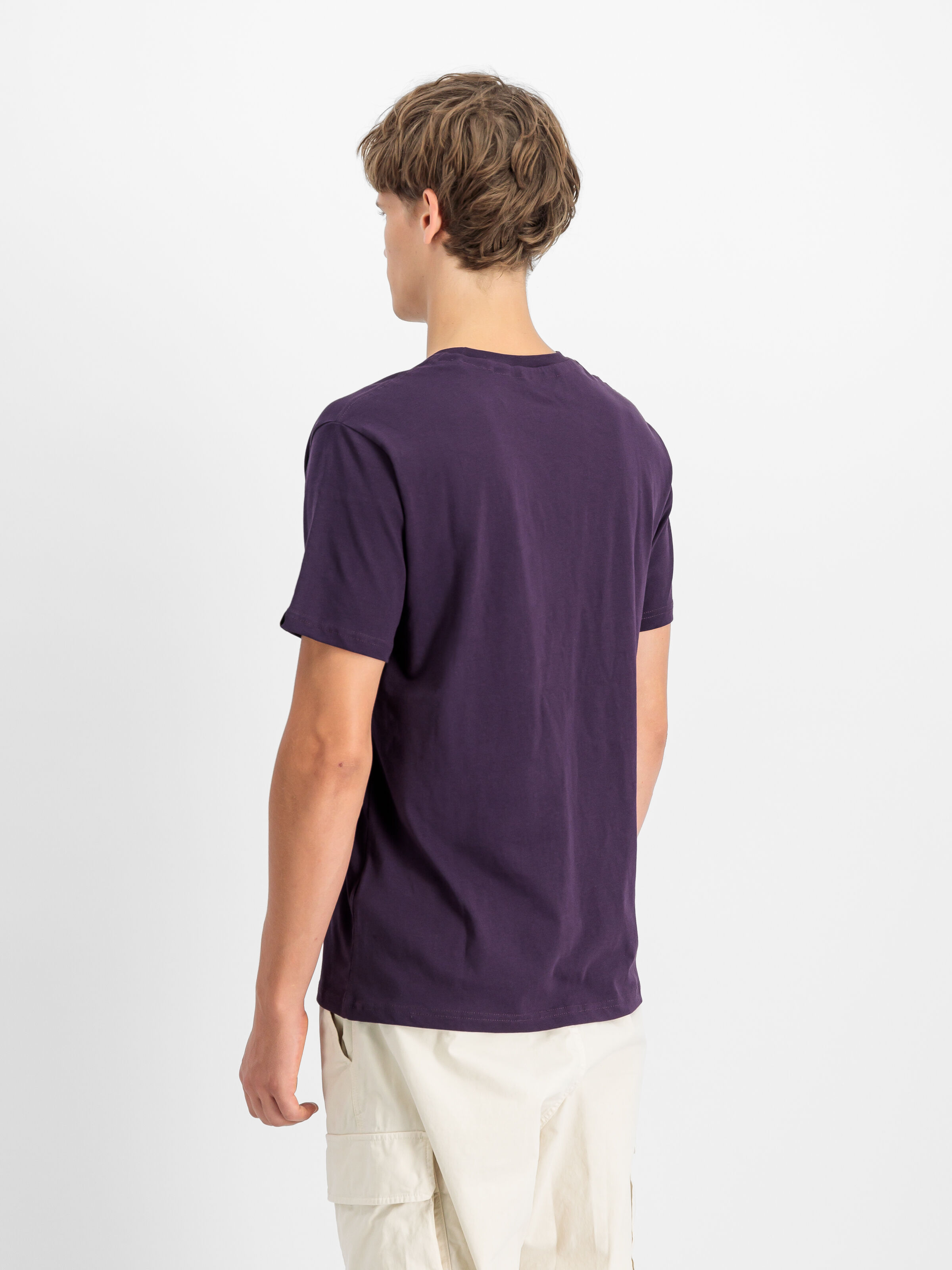 3D Small Logo T-Shirt Plum 148511_719_2_model_00004_107200
