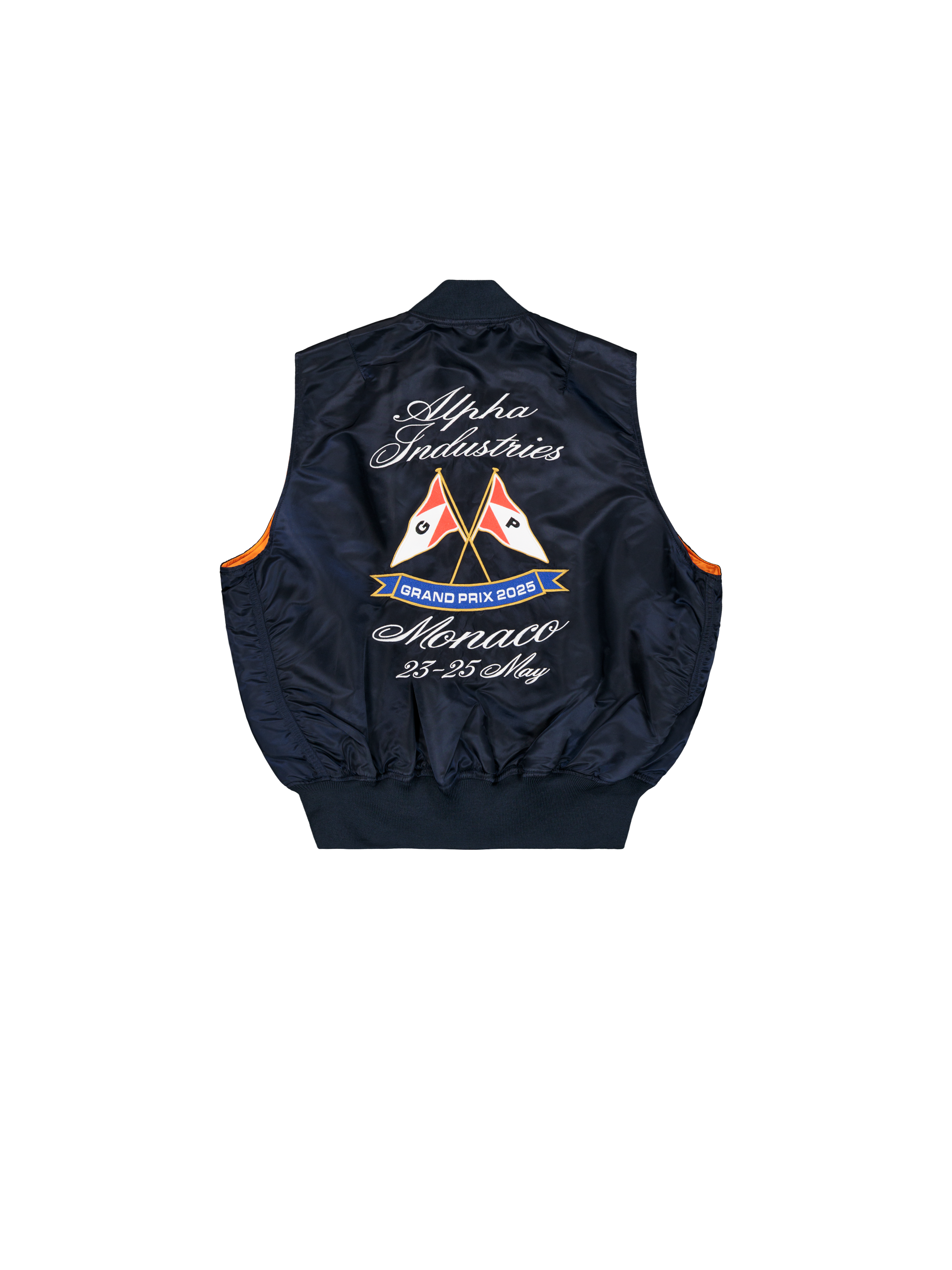 Monaco Grand Prix Private Waters MA-1 Vest rep.blue 156163_07_1_flatlay_00002_181356
