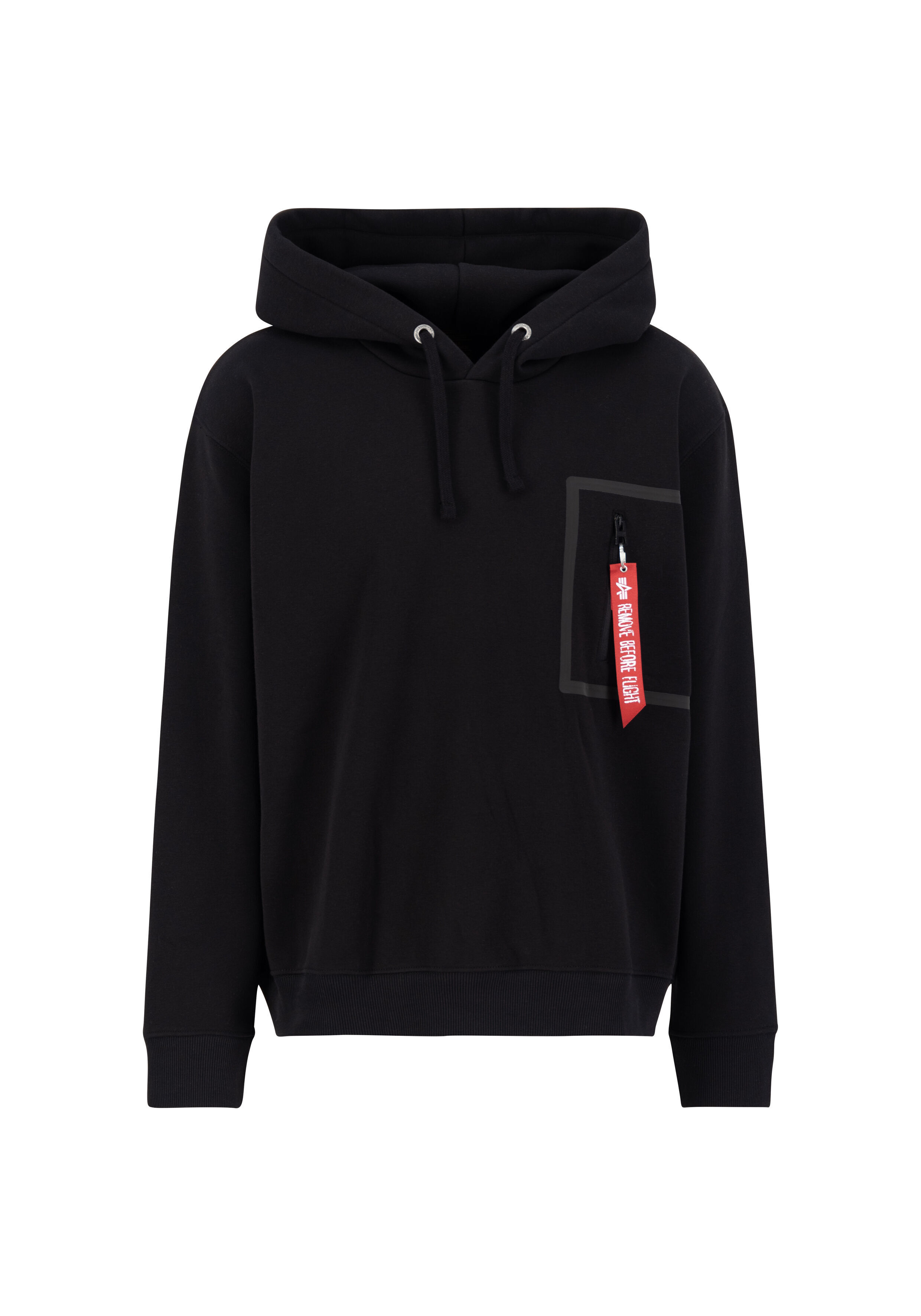Taped Pocket Hoodie black 138332_03_001_123478.jpg
