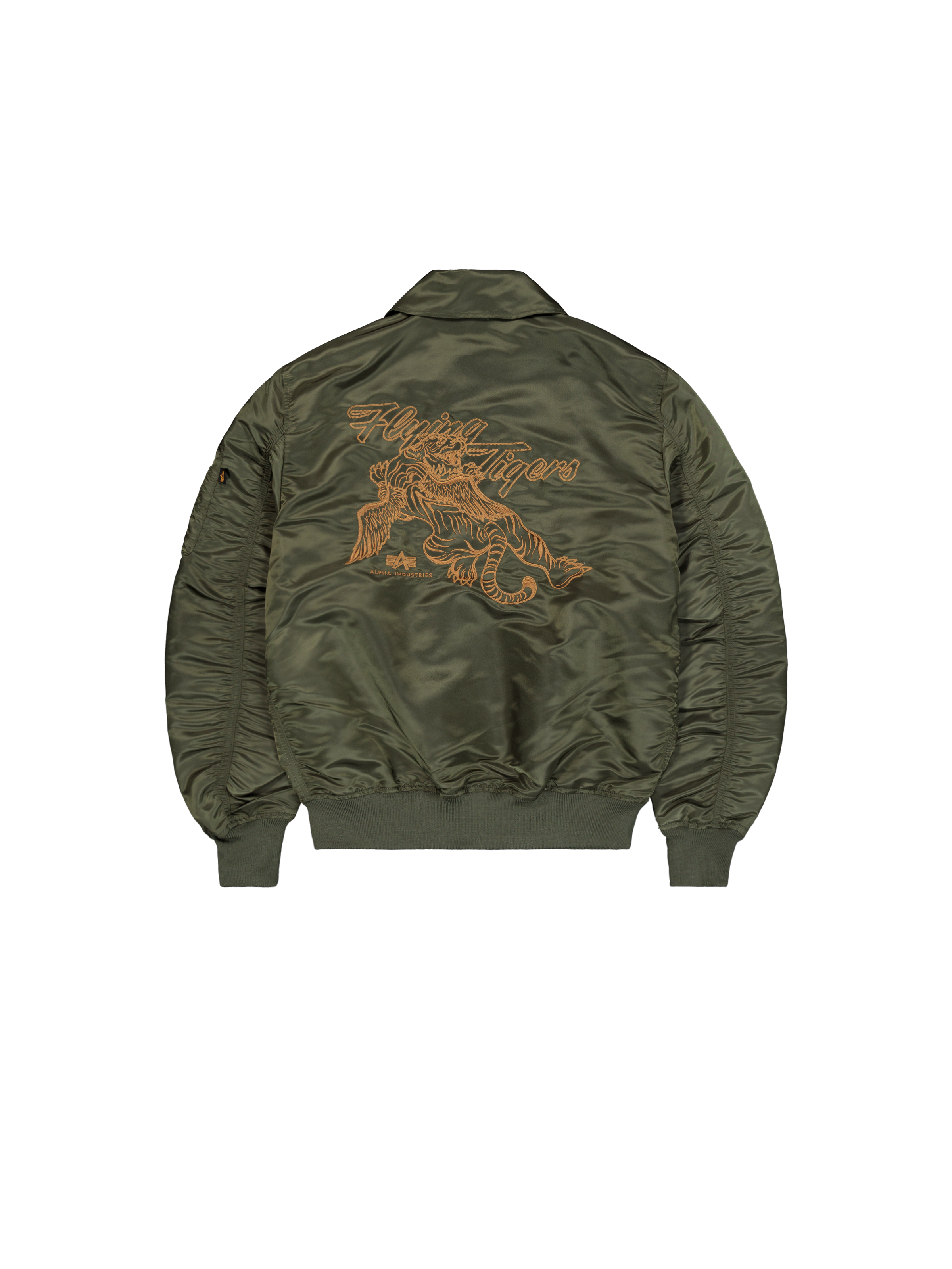 Flying Tigers CWU Light Bomber Jacket dark olive 156128_142_1_flatlay_00002_144414
