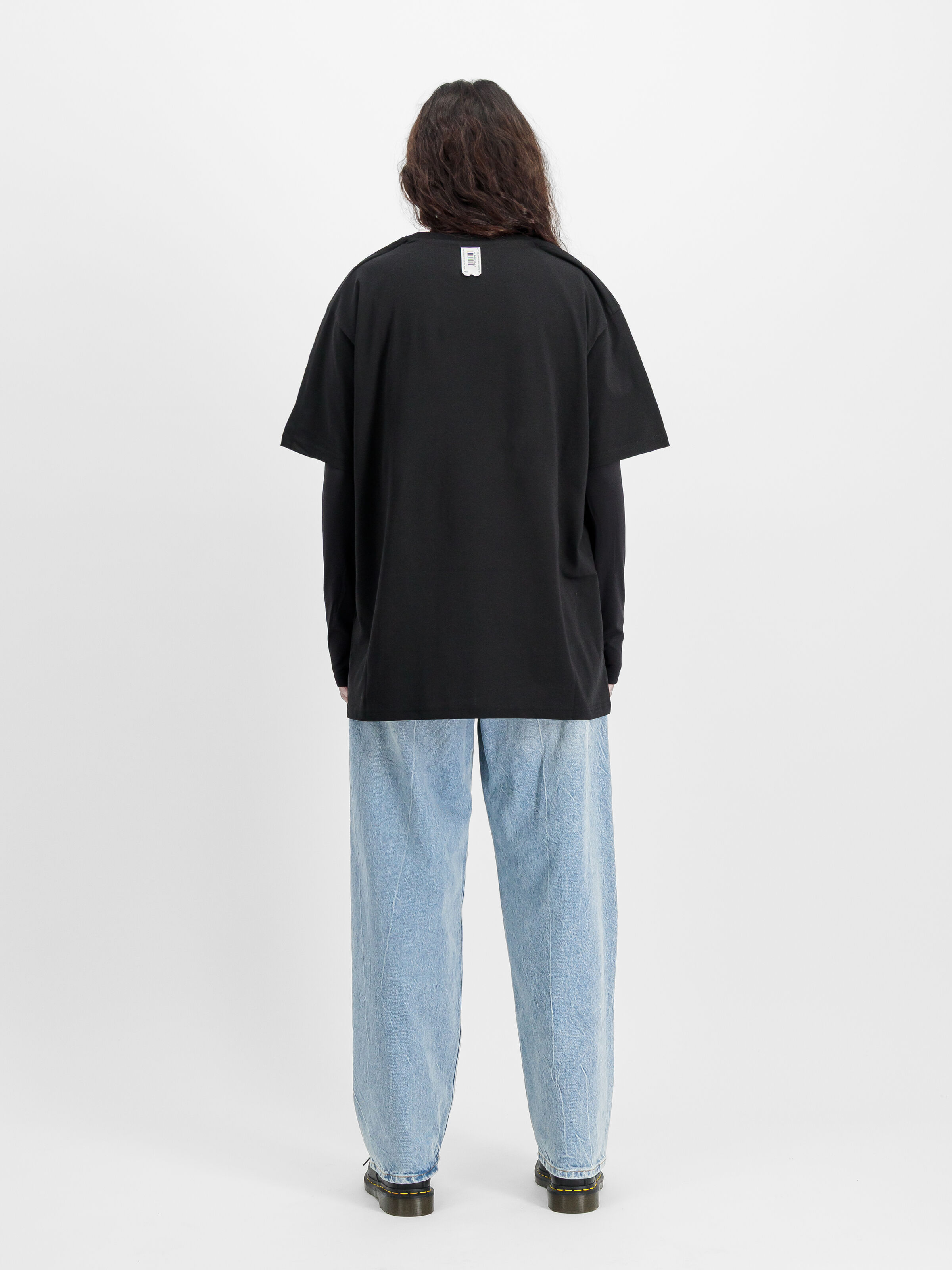 ALPHA x PROTOTYPES Small Logo T-Shirt black 258532_03_2_model_00002_224016