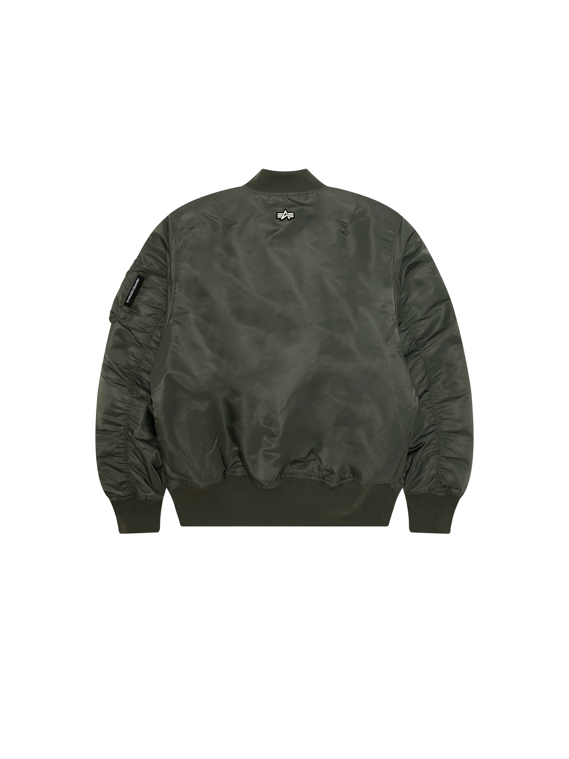 ALPHA x AAPE REVERSIBLE PADDED MA-1 Bomber Jacket castor grey 258162_777_1_flatlay_00002_208640