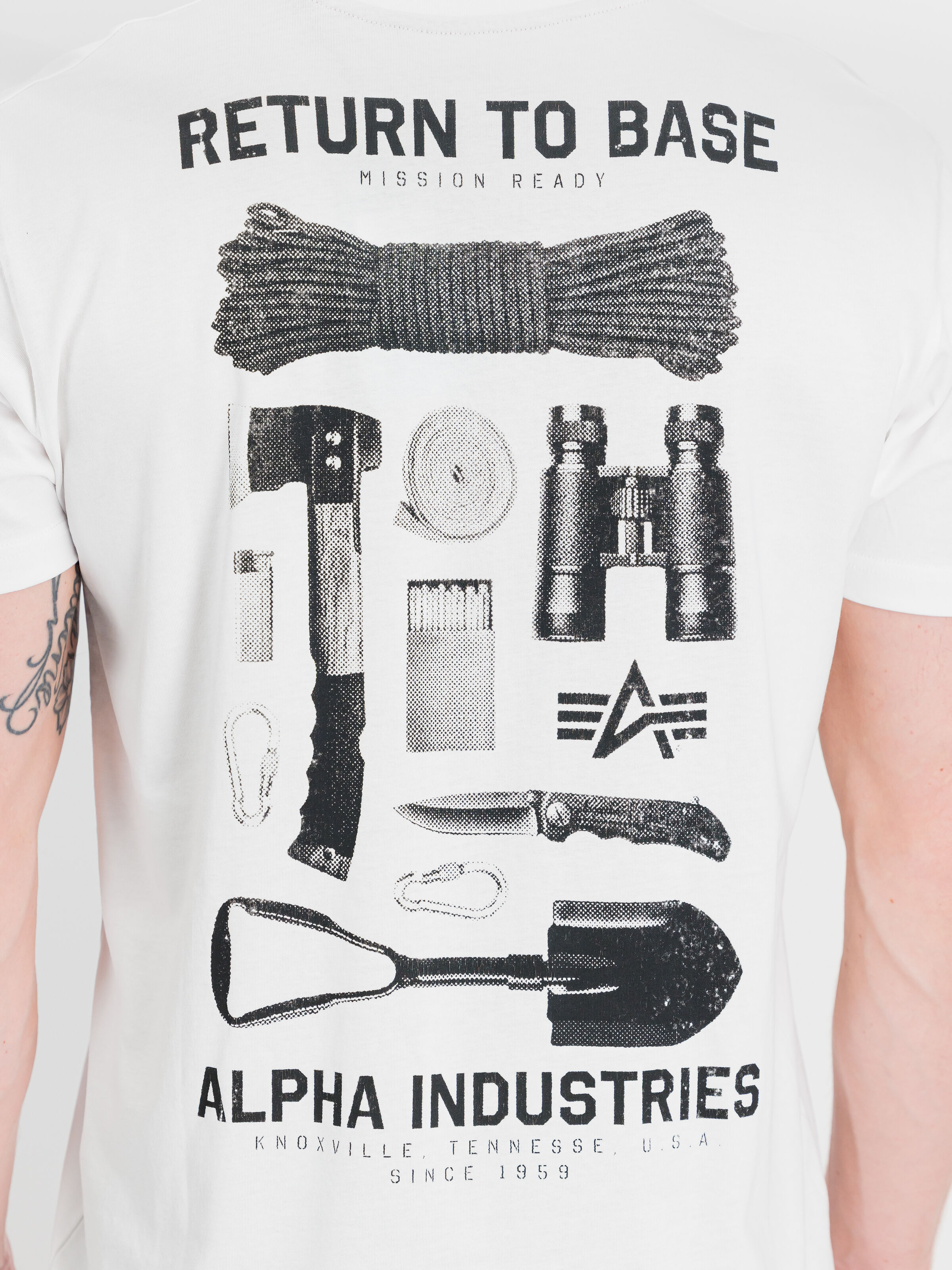 Return To Base T-Shirt white 266506_09_3_detail_00002_213050