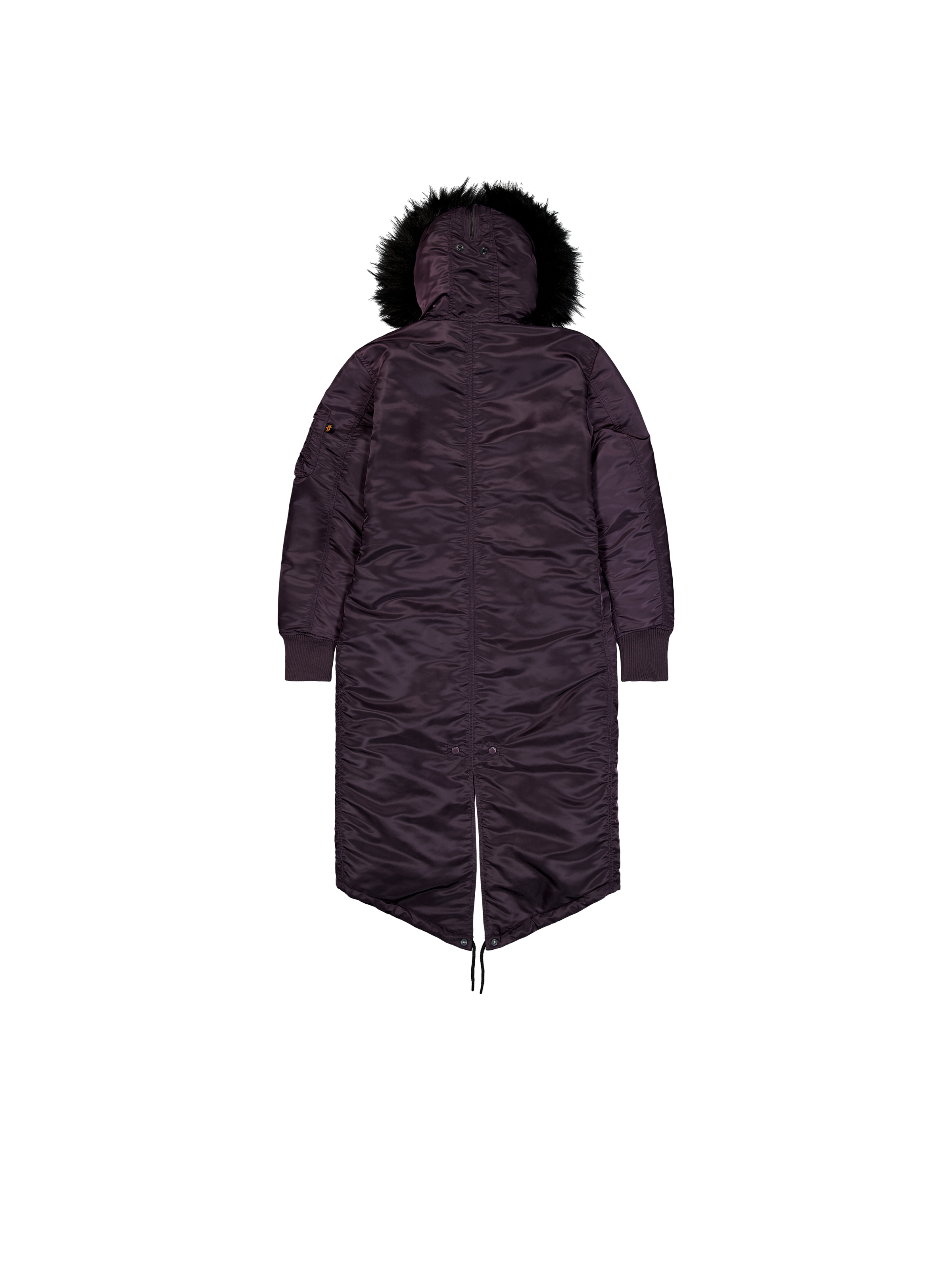Long Fishtail Field Jacket Women Plum 198013_719_1_flatlay_00002_134456
