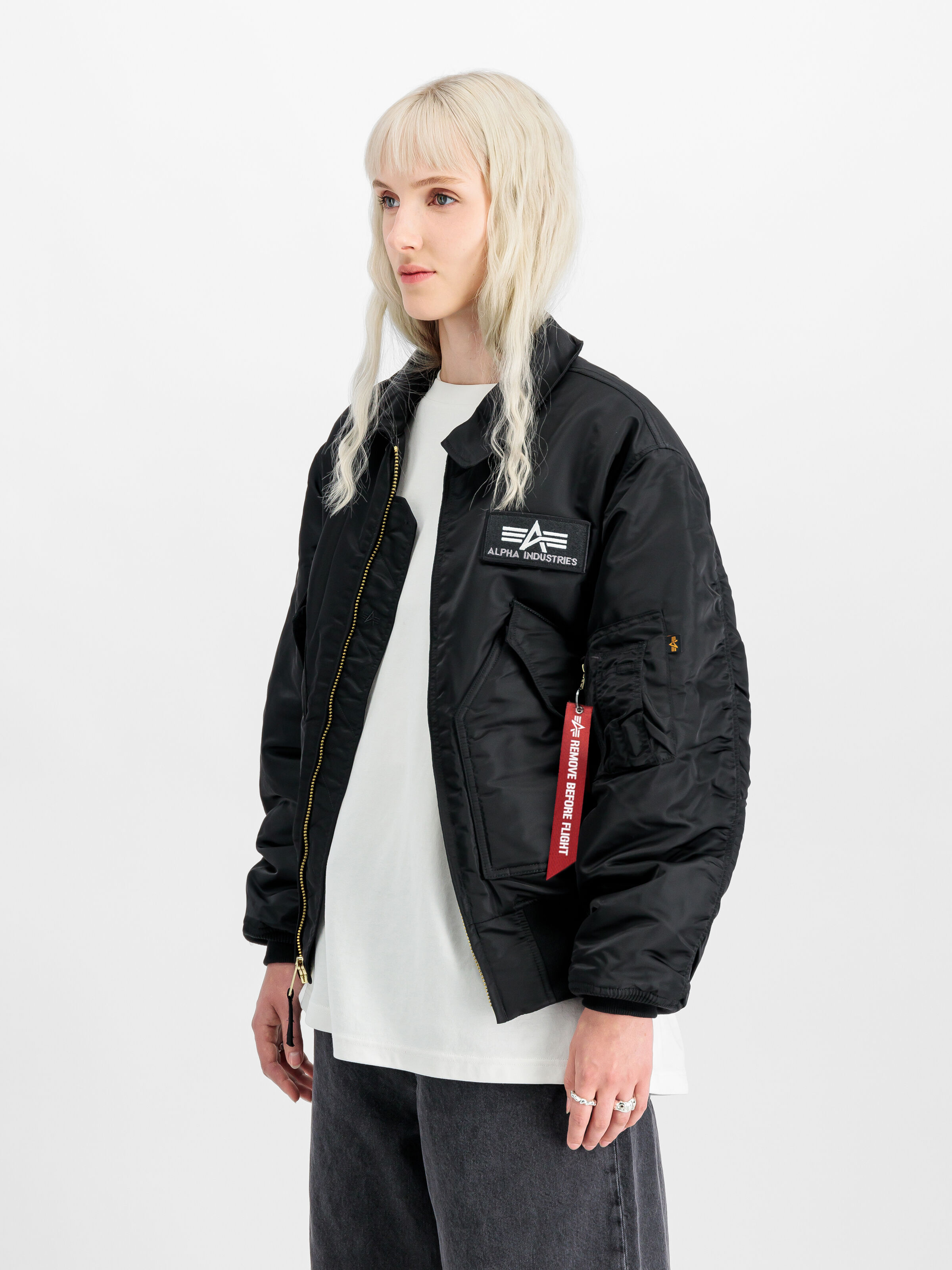 CWU-45 Heritage Bomber Jacket black 100102_03_2_model_00003_248333
