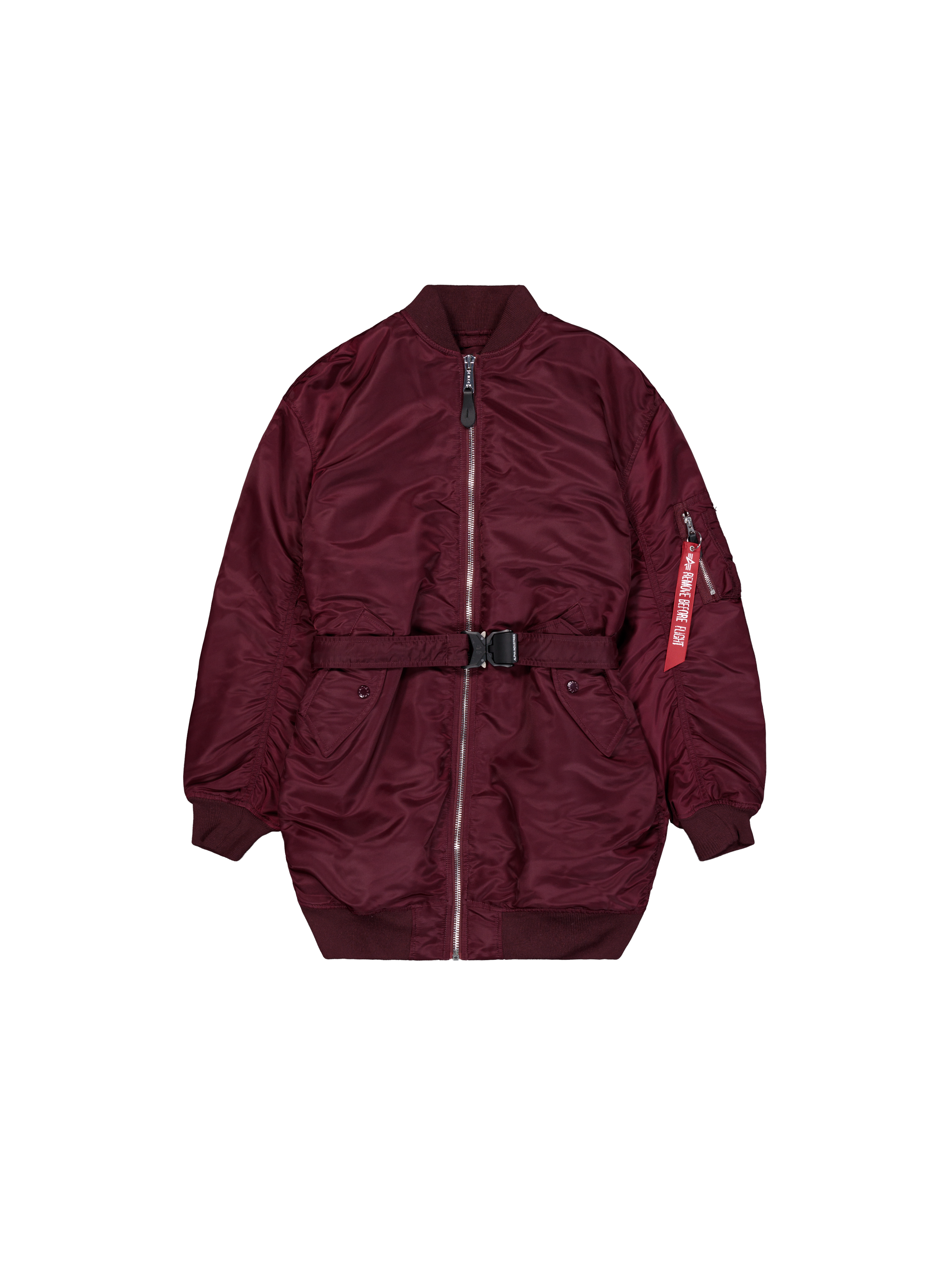 MA-1 Coat Bomber Jacket Women dark cherry 258011_608_1_flatlay_00001_165287.png