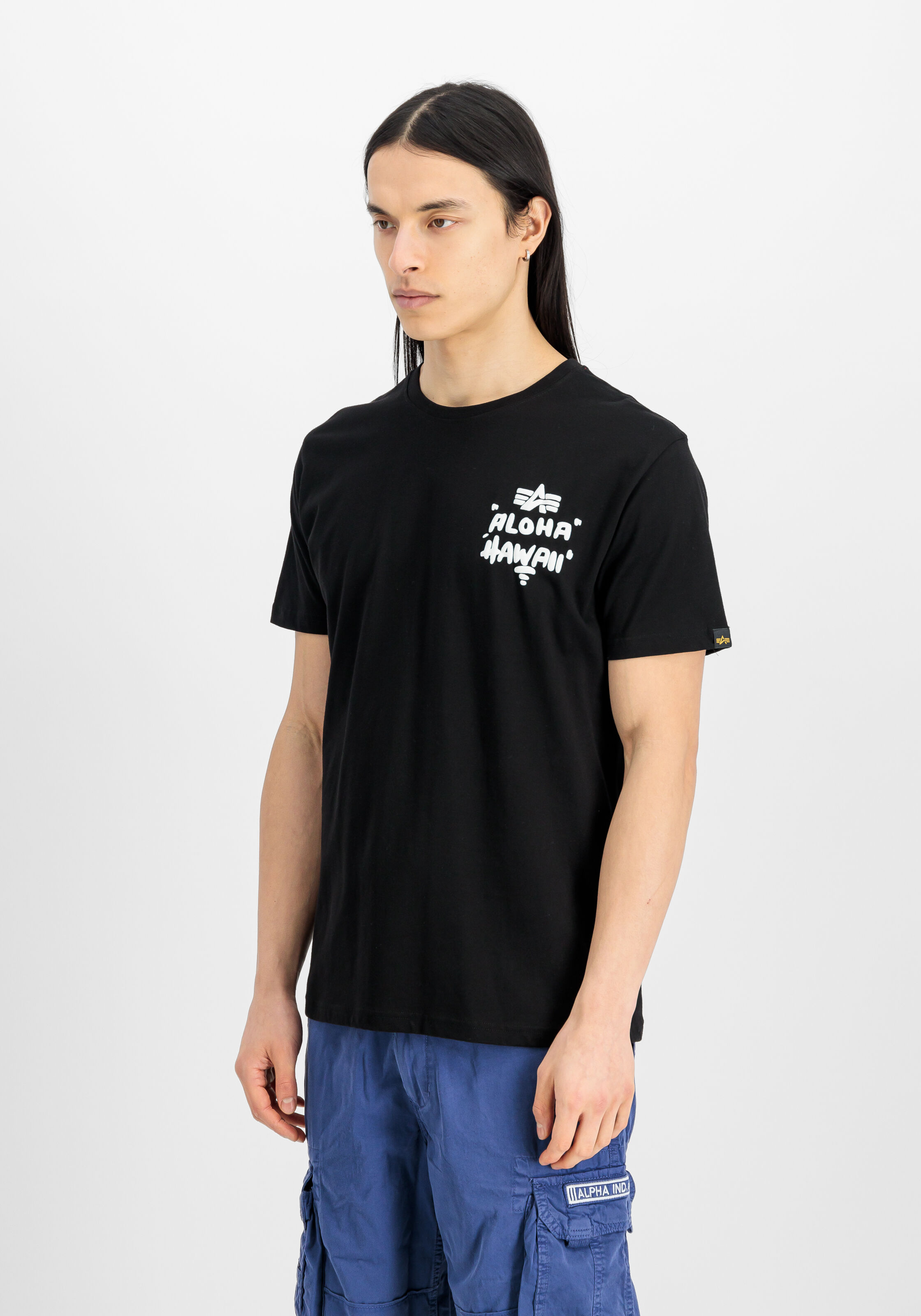 Aloha Backprint T-Shirt black 156530_03_2_model_00003_147231