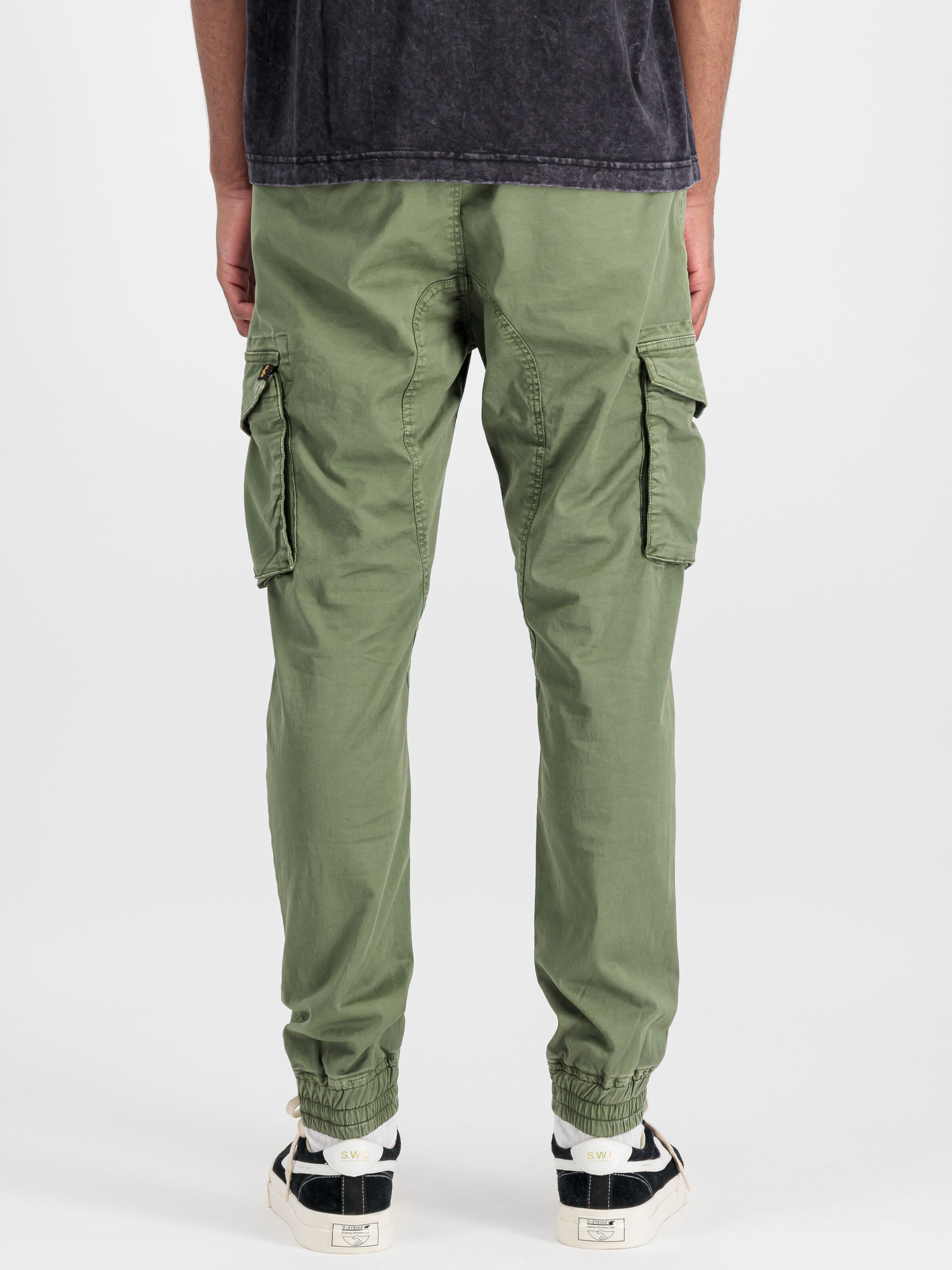 Cotton Twill Jogger Pant vintage green 116202_432_2_model_00005_217586