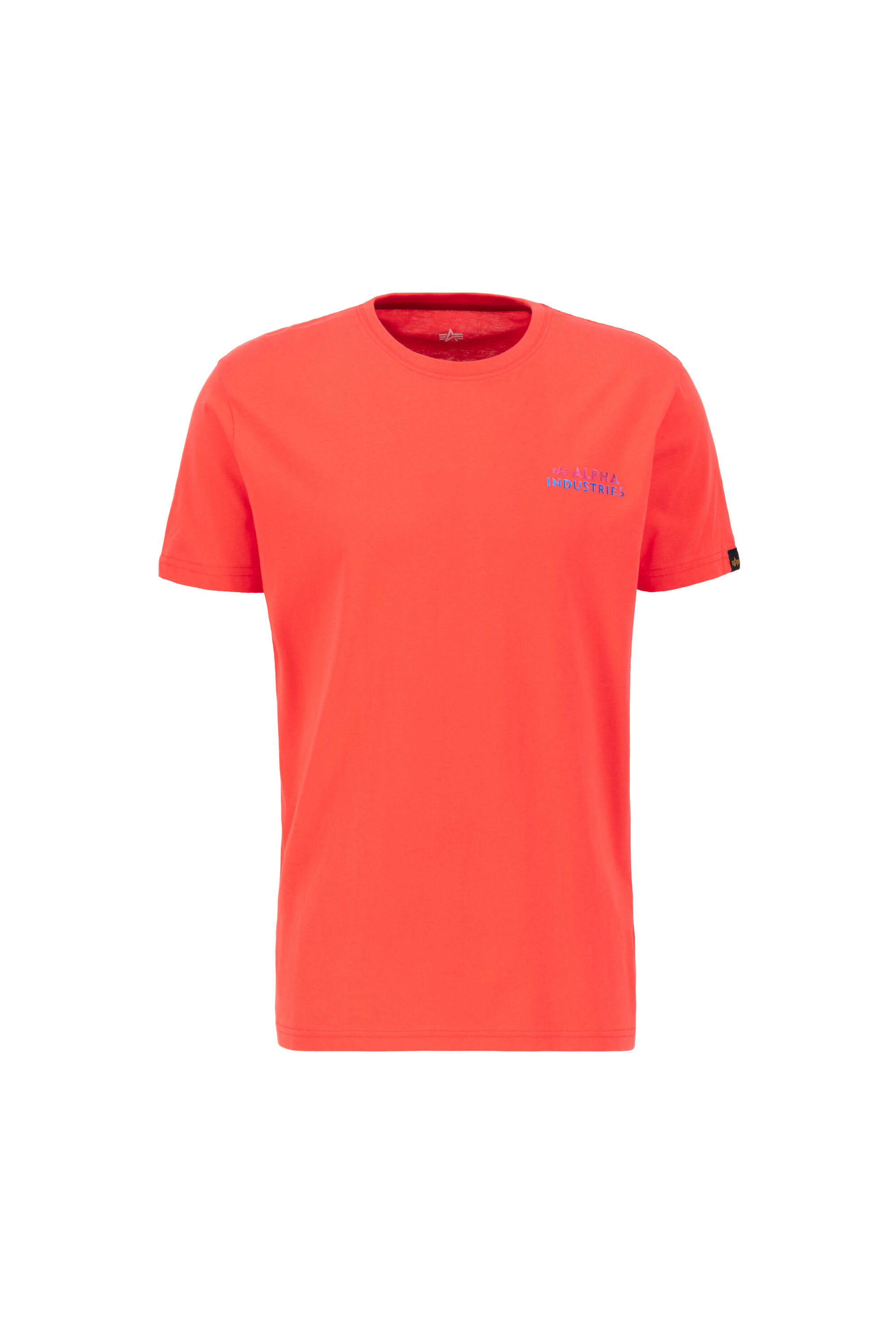 Holographic Small Logo T-Shirt radiant red 146514_711_001_123038.jpg