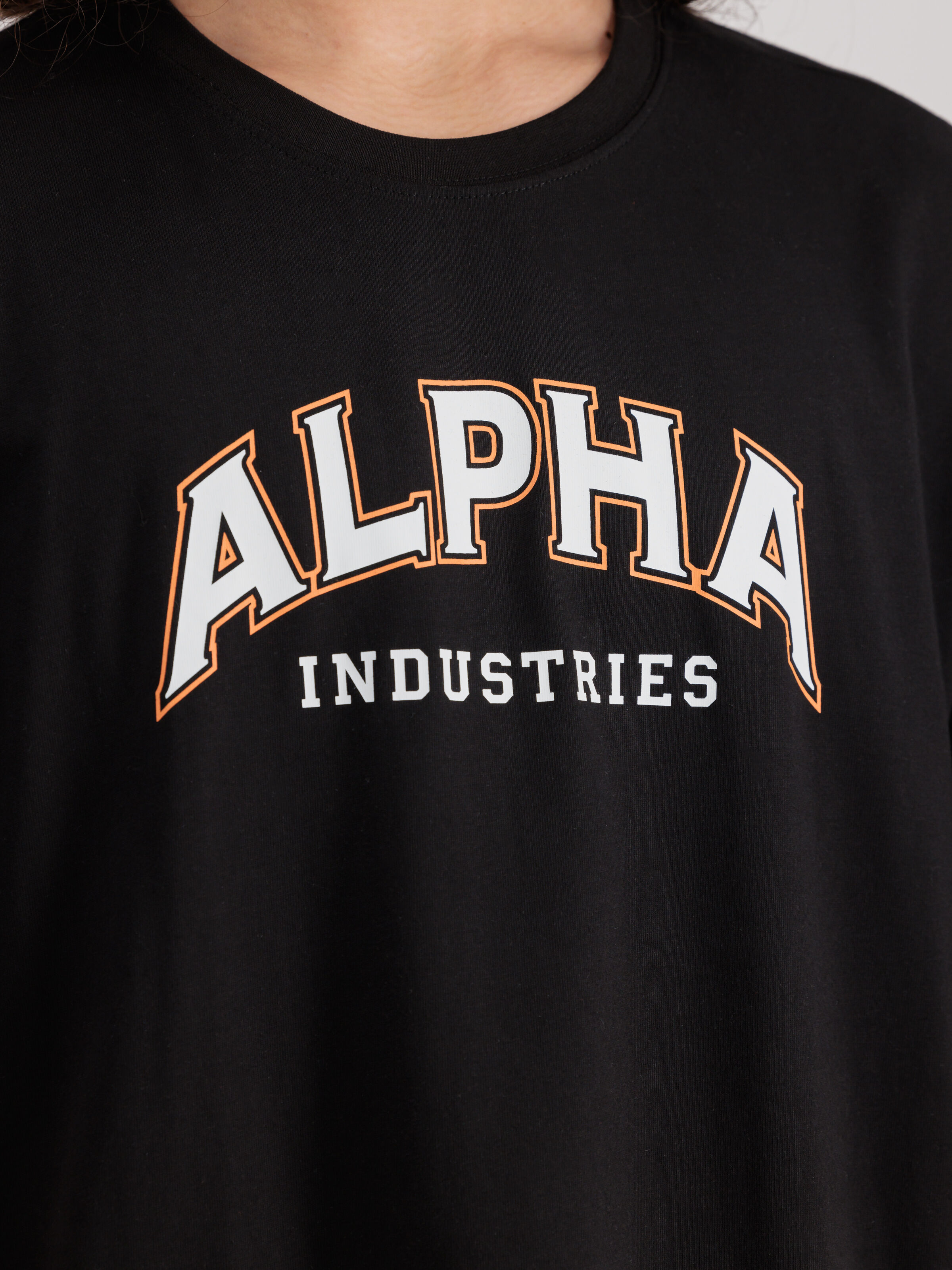 College T-Shirt black 146501_03_3_detail_00001_149521