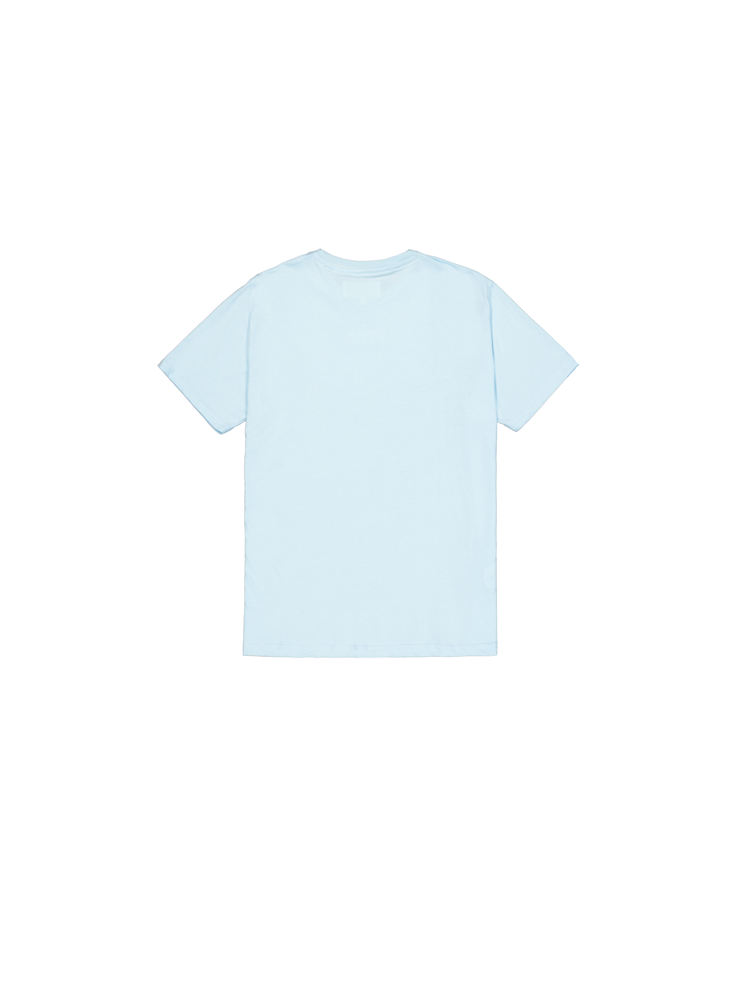 Organics Embroidery T-Shirt organic sky blue 118529_648_1_flatlay_00002_222616