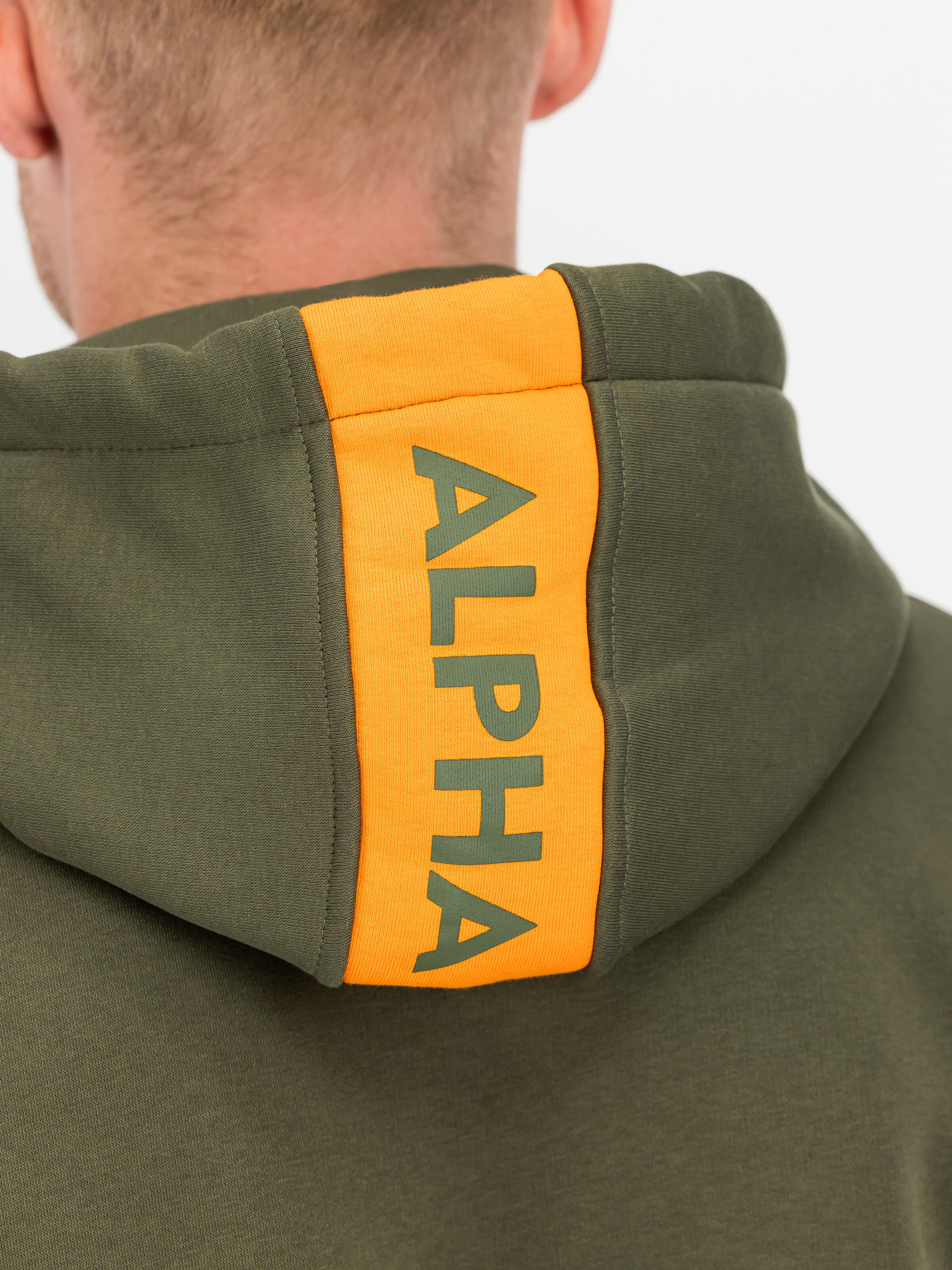 Red Stripe Hoodie dark green 178314_257_3_detail_00002_191521