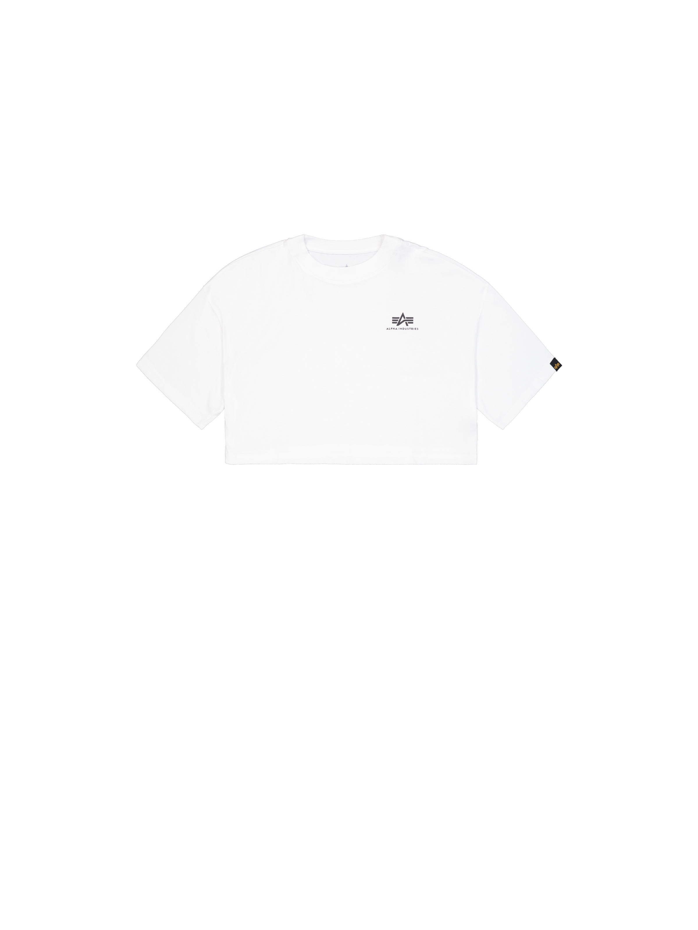 Basic Small Logo Cropped PP T-Shirt Women white 258062_09_1_flatlay_00001_165391.png