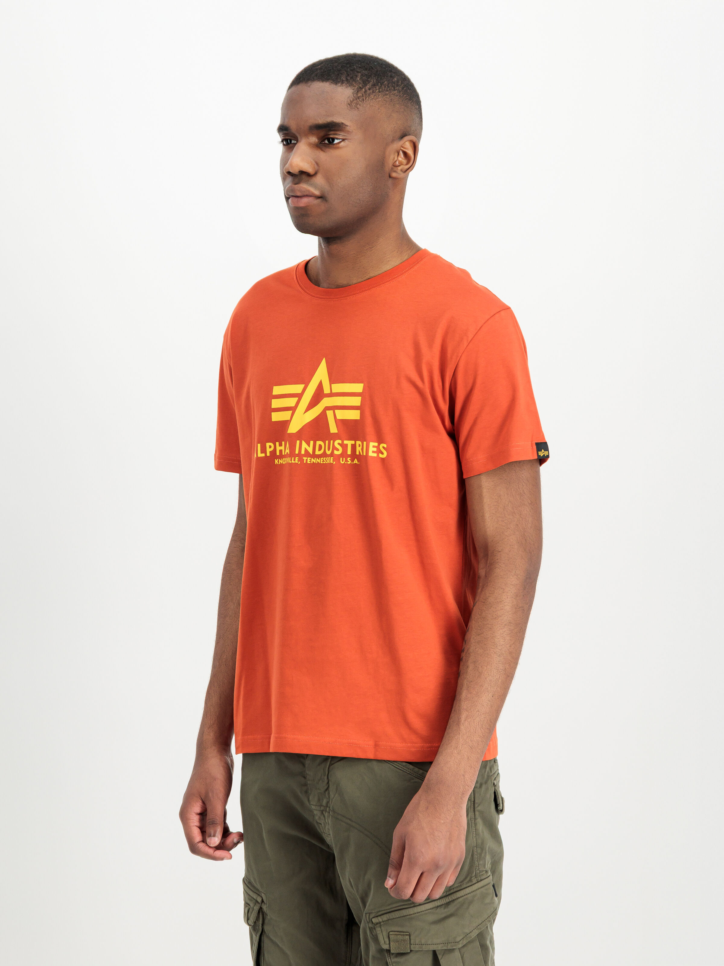 Basic Big Logo T-Shirt iron red 100501_639_2_model_00002_226437