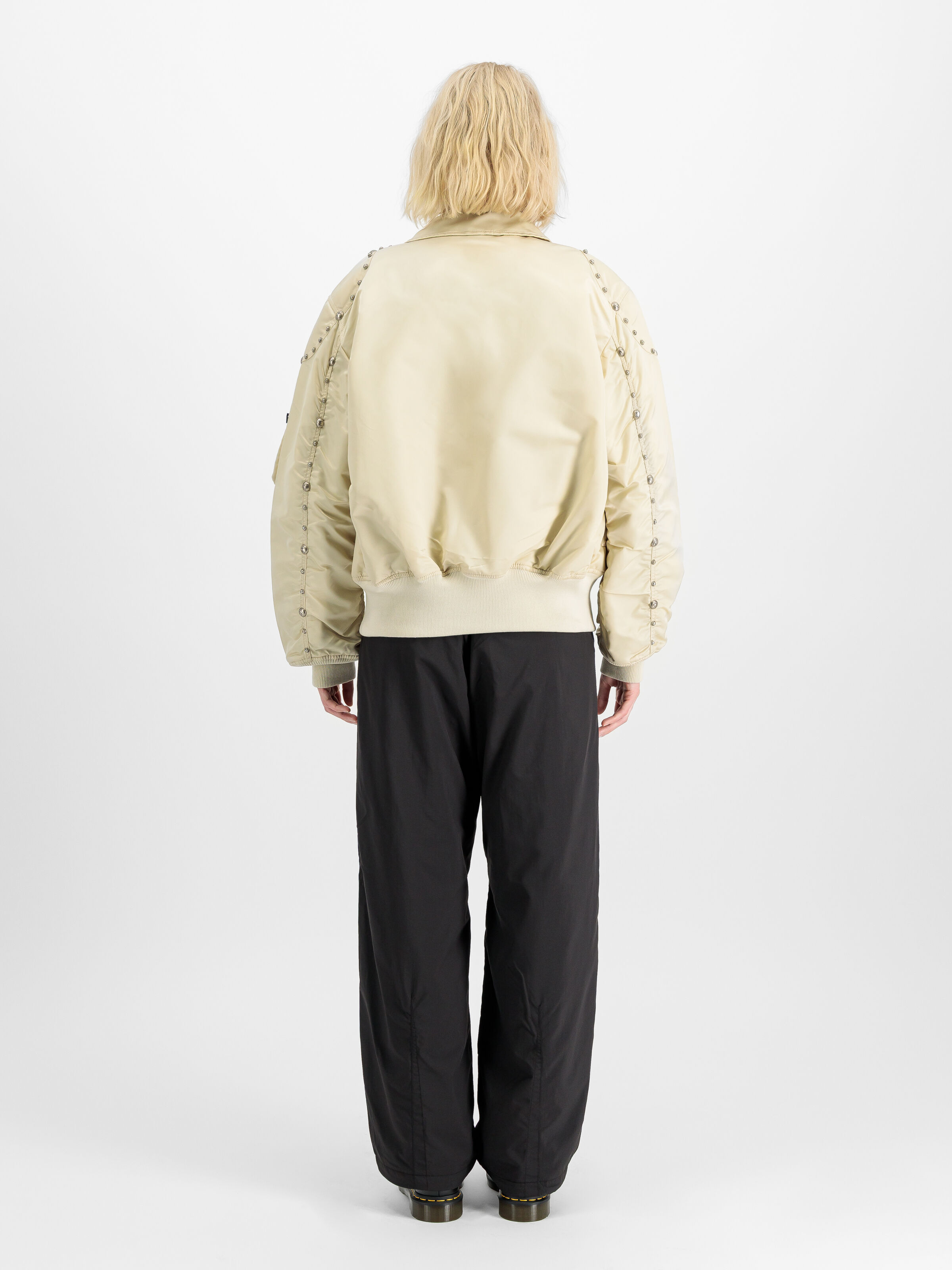 ALPHA x THUG CLUB CWU-45P RIVET Bomber Jacket vintage white 258150_300_2_model_00002_209954