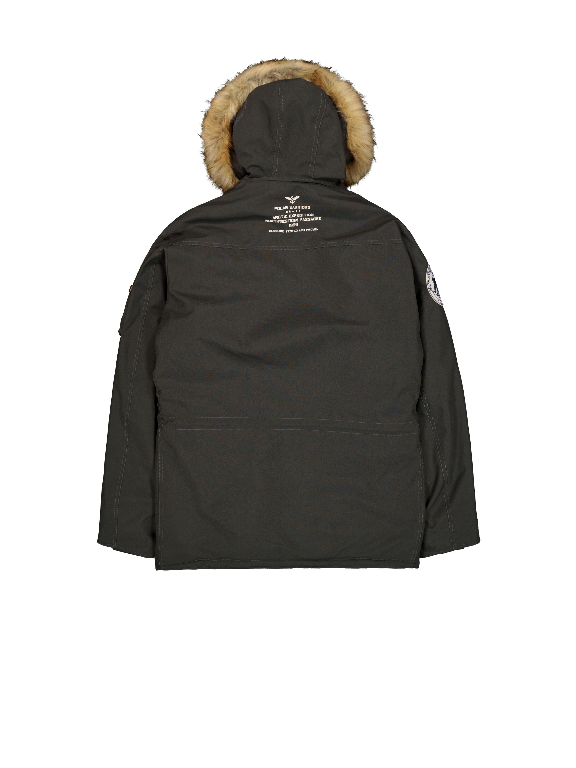 Polar Winter Jacket black olive 123144_413_1_flatlay_00002_209930