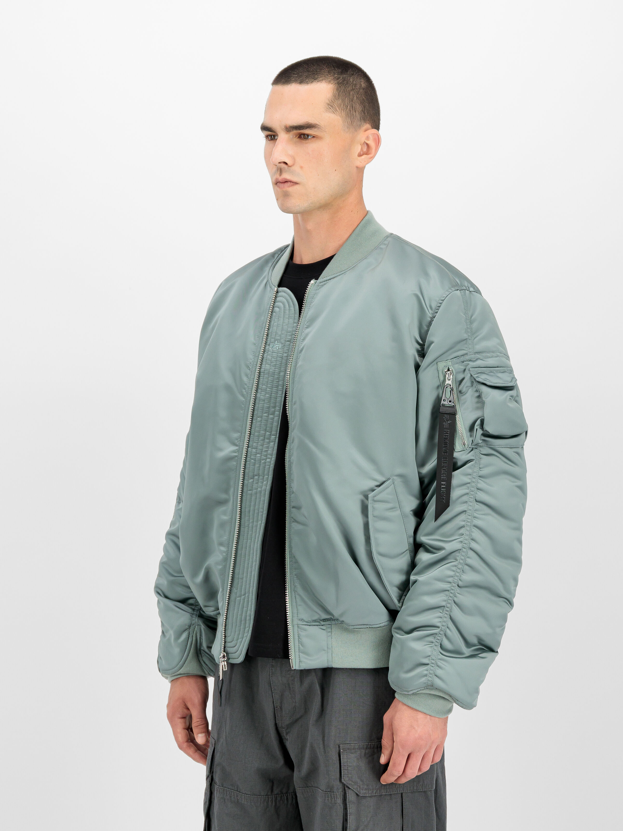 MA-1 UV Bomber Jacket silverblue 766027_226_2_model_00003_245392