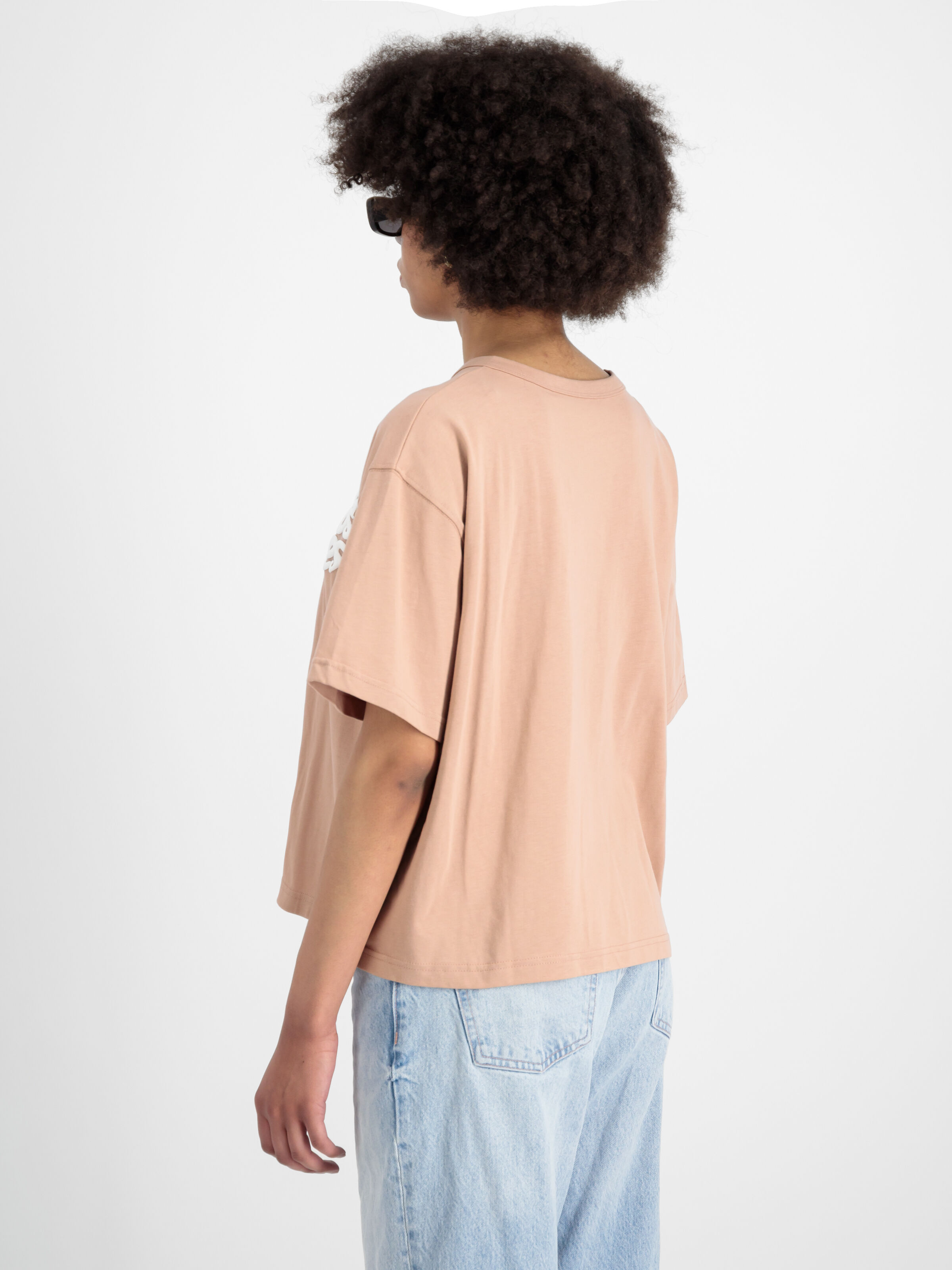 Logo T-Shirt Women Dusty Coral 148065_721_2_model_00004_99228