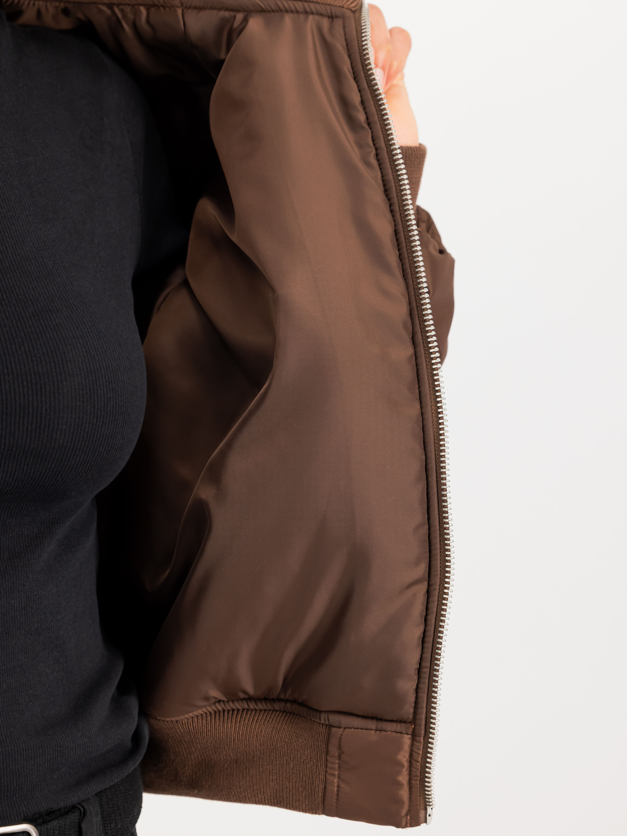 MA-1 Cropped Bomber Jacket Women powder brown 258010_204_3_detail_00002_229762