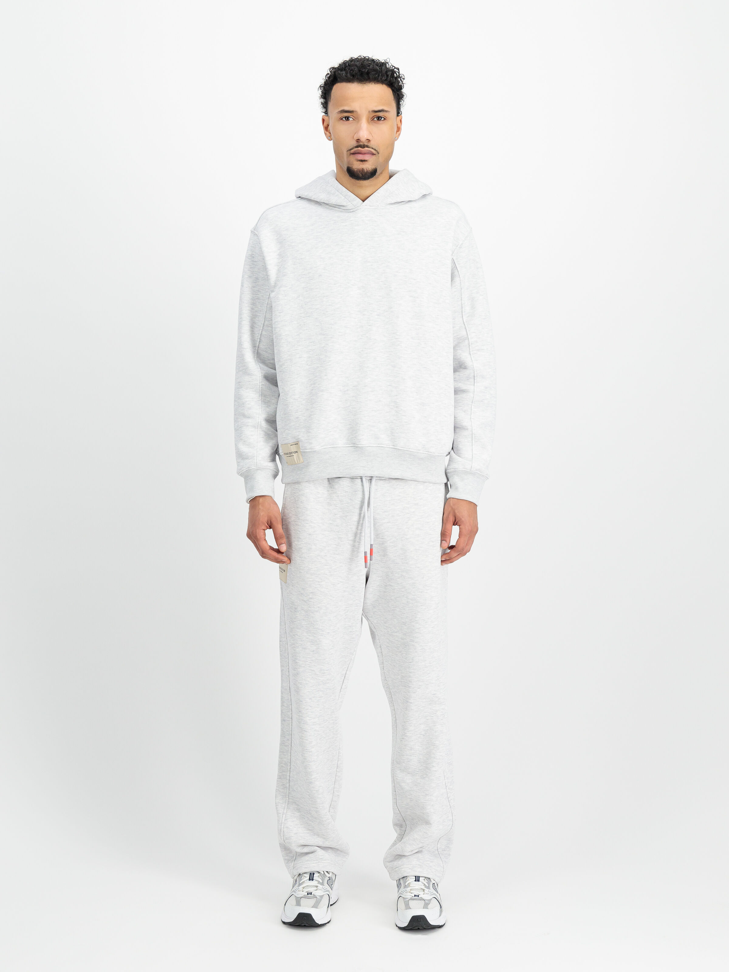 Studio Edition Hoodie pastel grey melange 156335_752_2_model_00001_151940