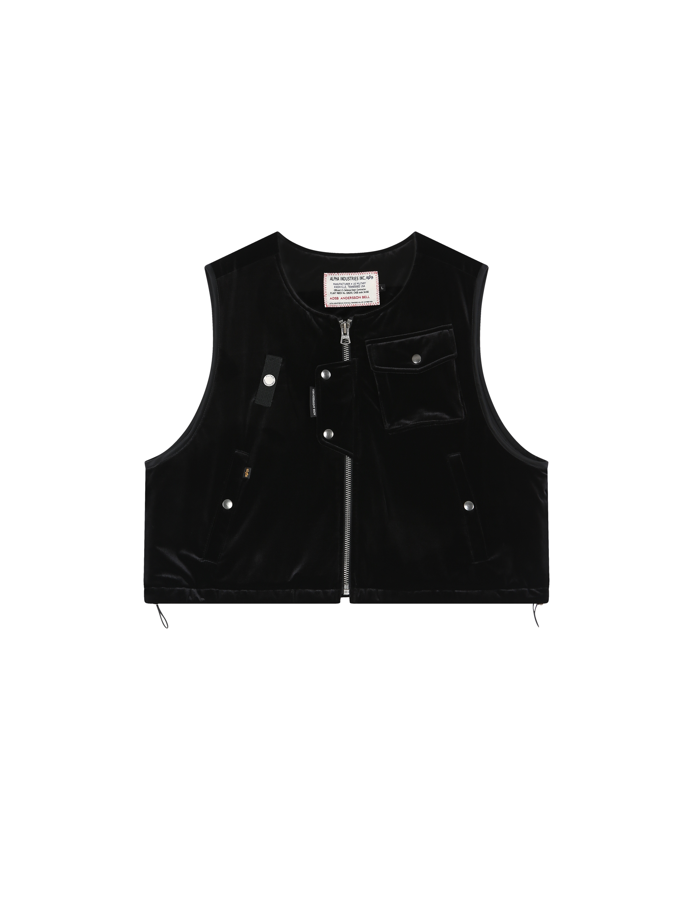 ALPHA x ANDERSSON BELL Layered N-2B Vest black 268174_03_3_detail_00007_248195