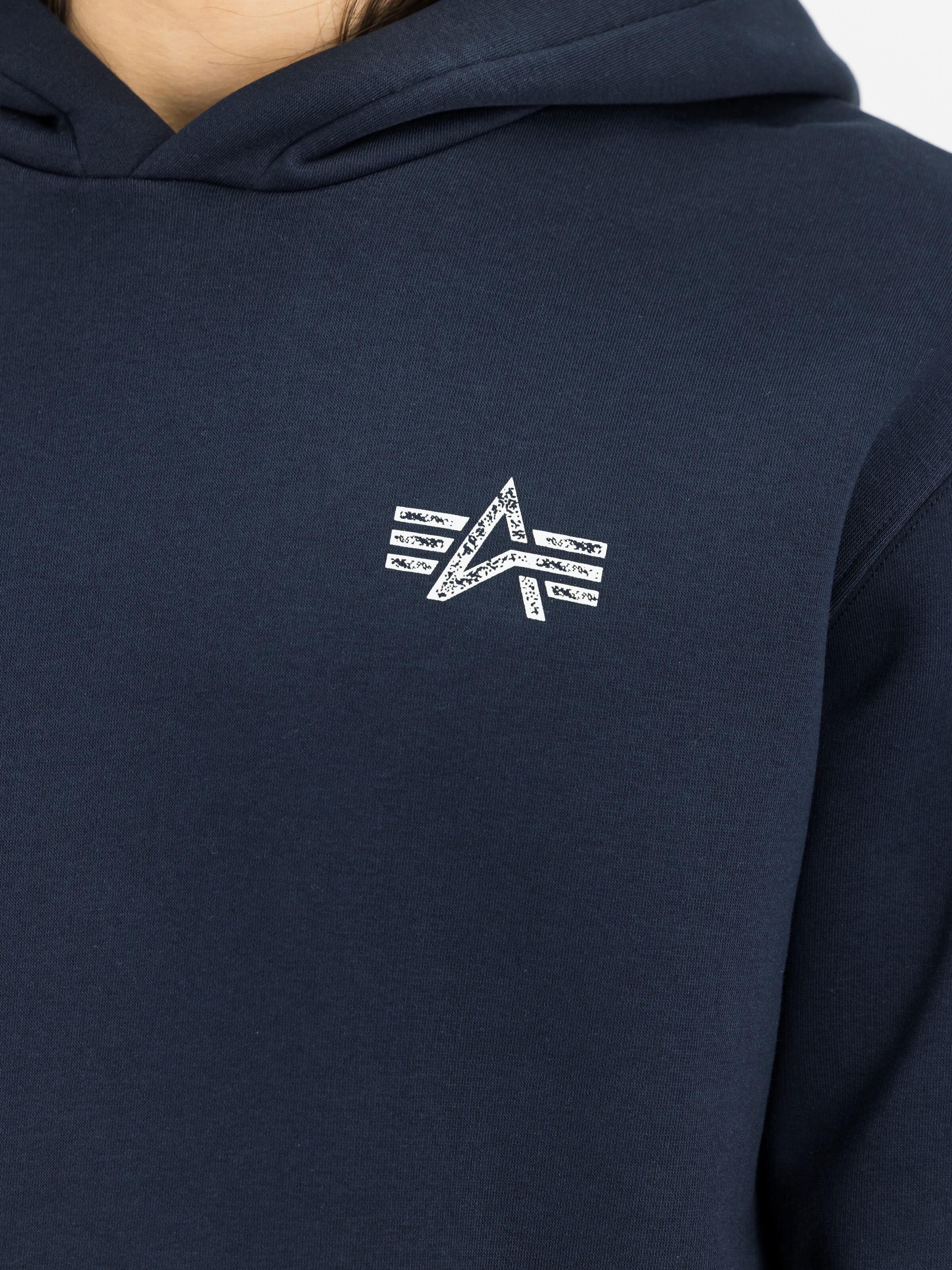 Signature Back Print Hoodie Alpha Industries Signature Back Print Hoodie Alpha Industries