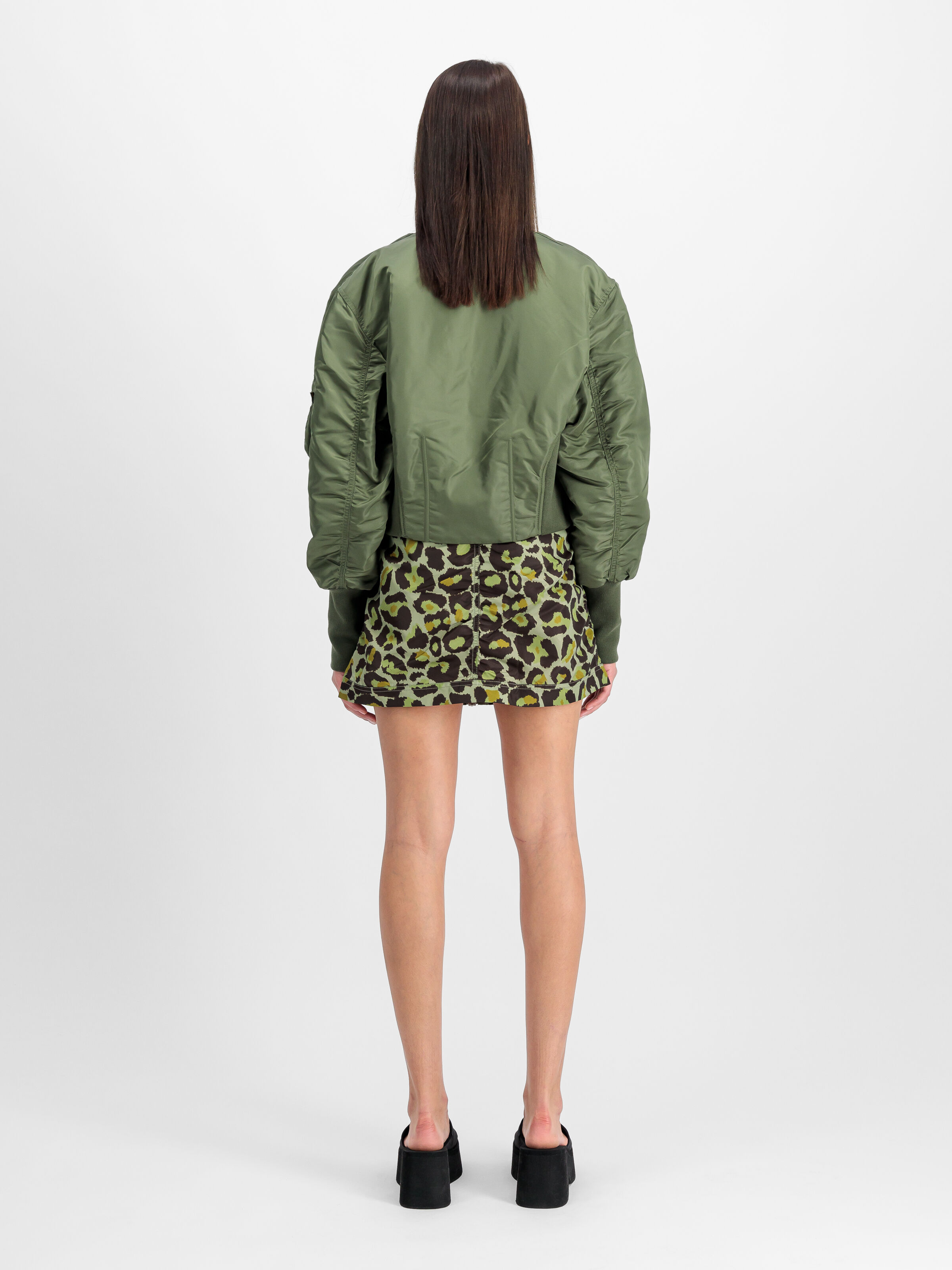 Waisted MA-1 Bomber Jacket Women sage-green 148003_01_2_model_00002_103522