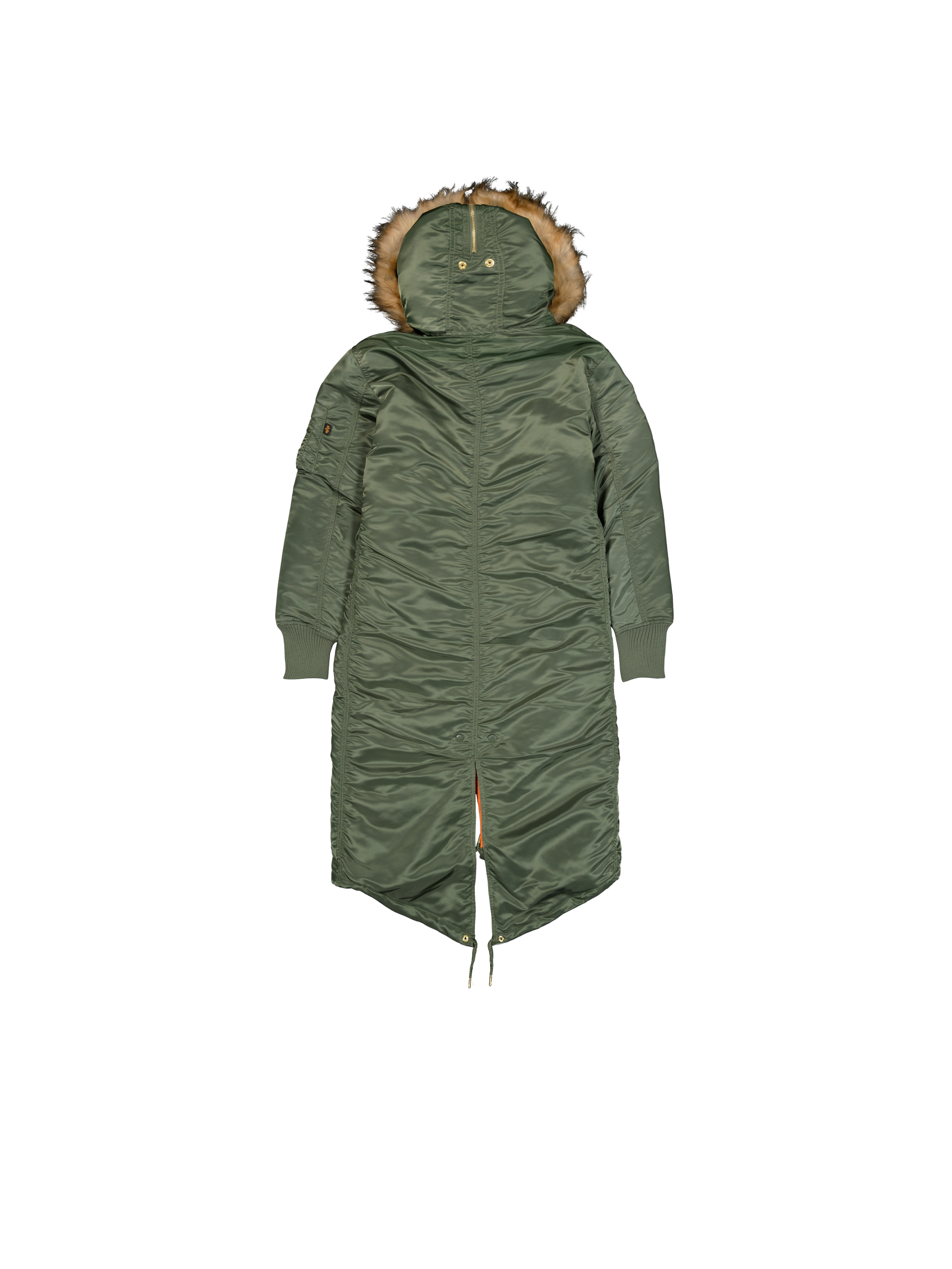 Long Fishtail Field Jacket Women sage-green 198013_01_1_flatlay_00002_134451