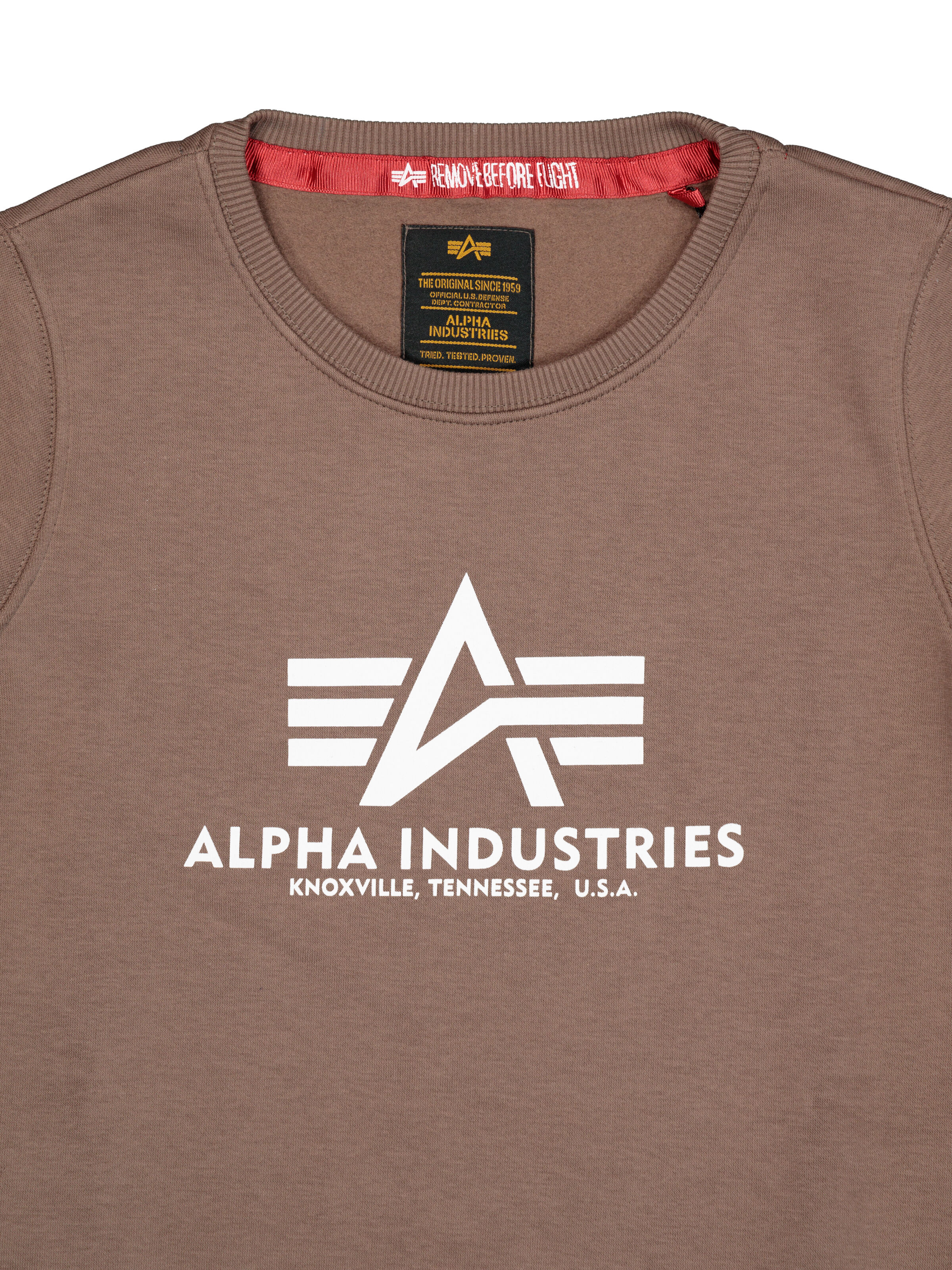 Basic Big Logo Sweatshirt Kids taupe 198703_183_3_detail_00001_126723