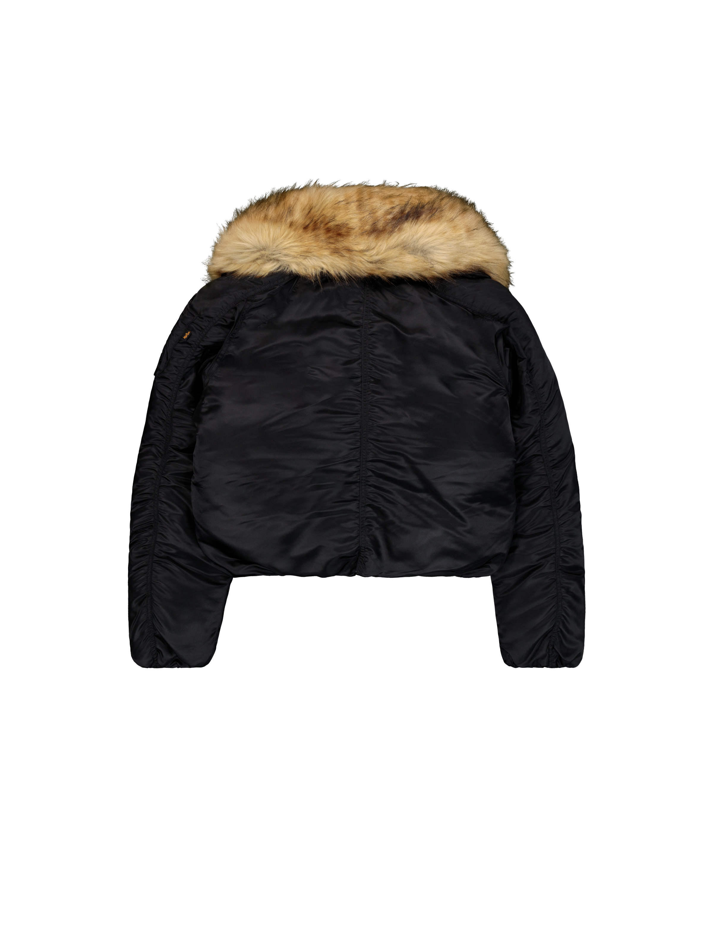 MOD Fur Bomber Jacket Women black 258009_03_1_flatlay_00002_165065