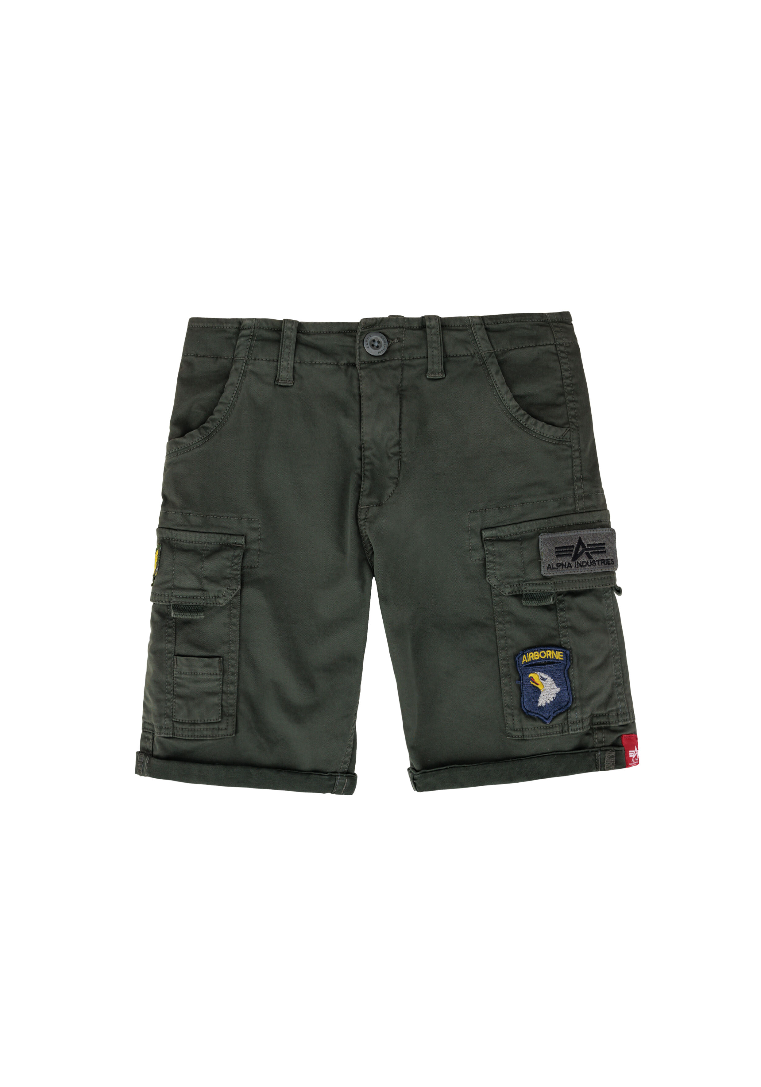 Crew Patch Short Kids greyblack 106720_136_001_122006.jpg