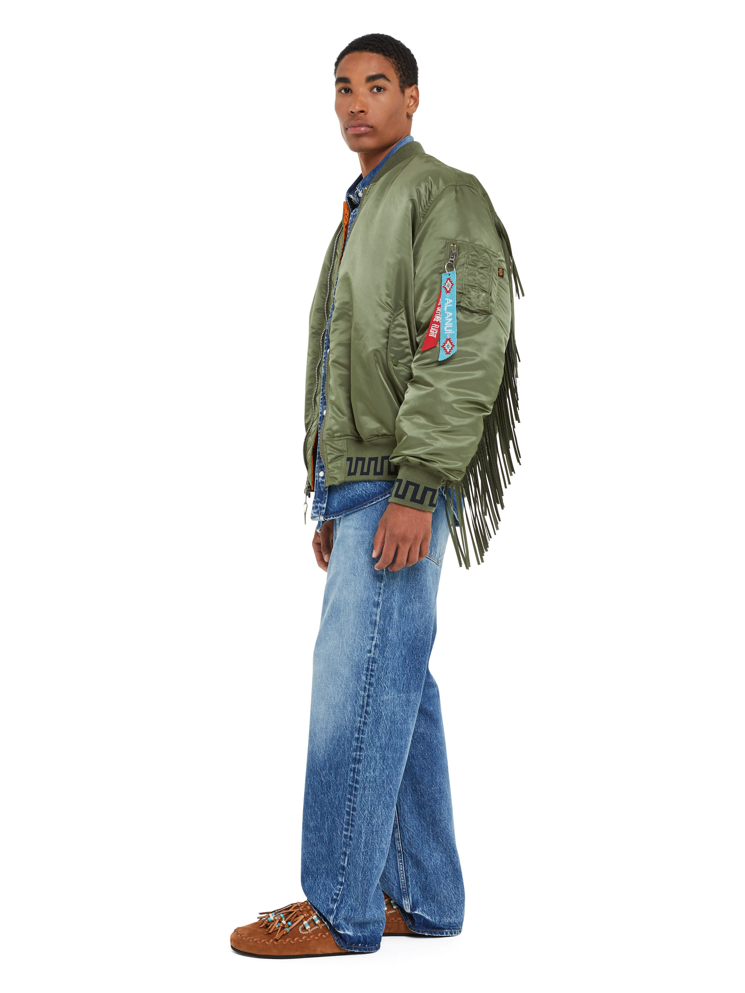 ALPHA X ALANUI MA-1 Bomber Jacket sage-green 148145_01_2_model_00003_127171