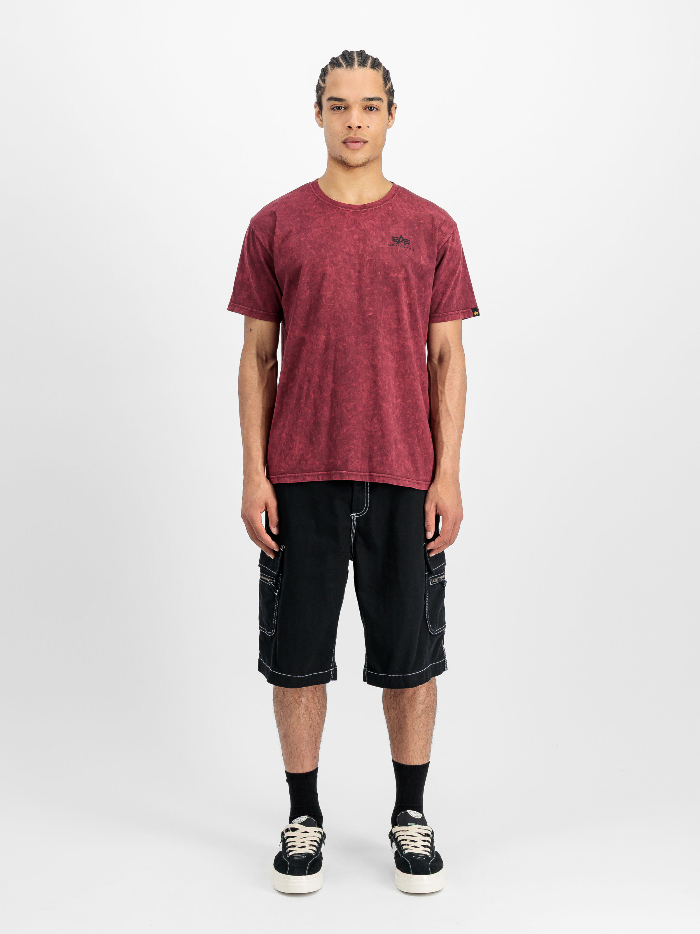 Vintage Backprint T-Shirt dark cherry 258508V_608_2_model_00001_163372