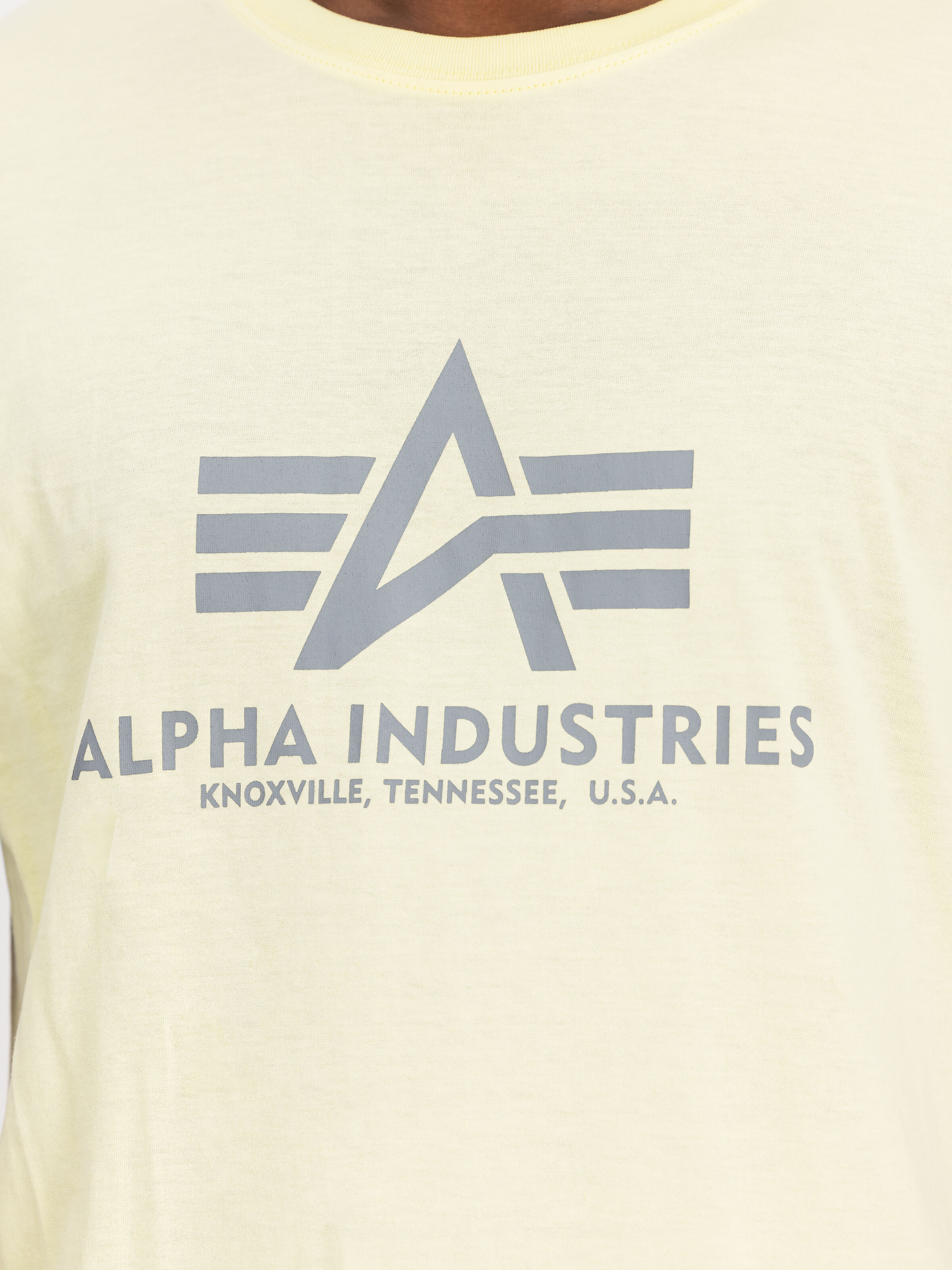 Basic Big Logo T-Shirt retro yellow 100501_764_3_detail_00001_160997