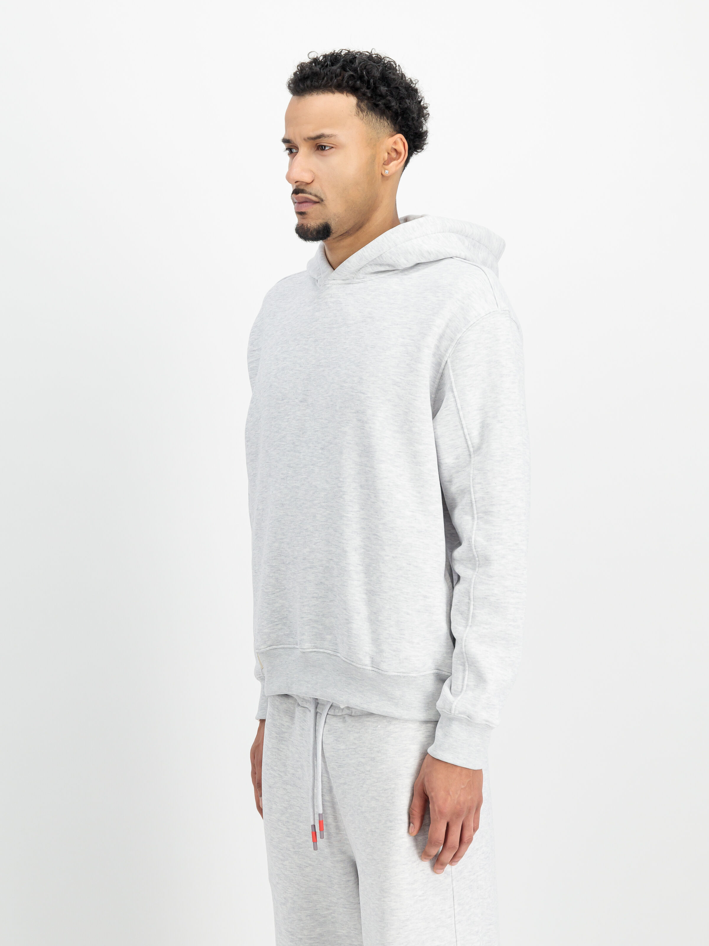 Studio Edition Hoodie pastel grey melange 156335_752_2_model_00002_151941
