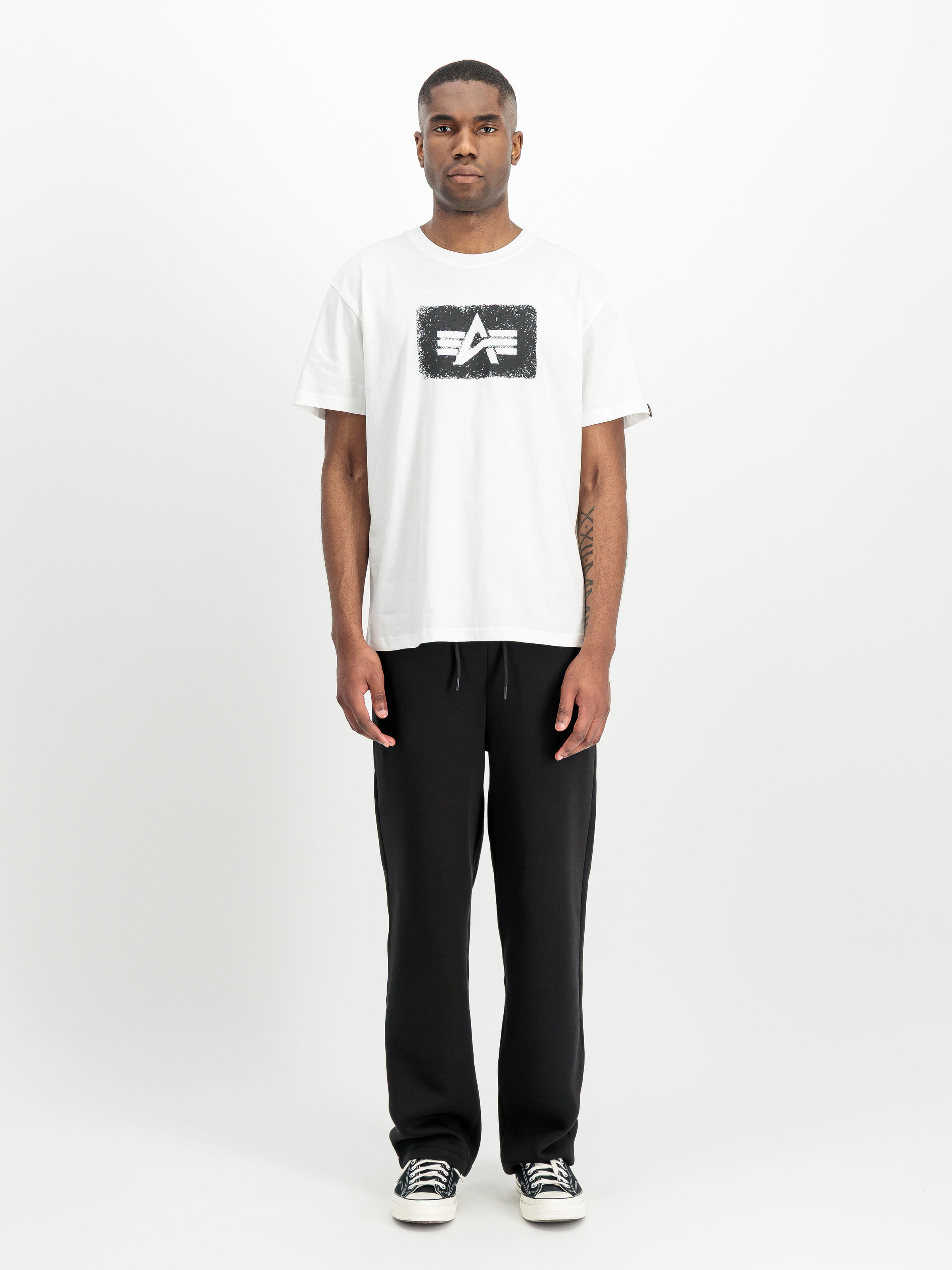 Washed Out Logo T-Shirt white 268512_09_2_model_00001_227440