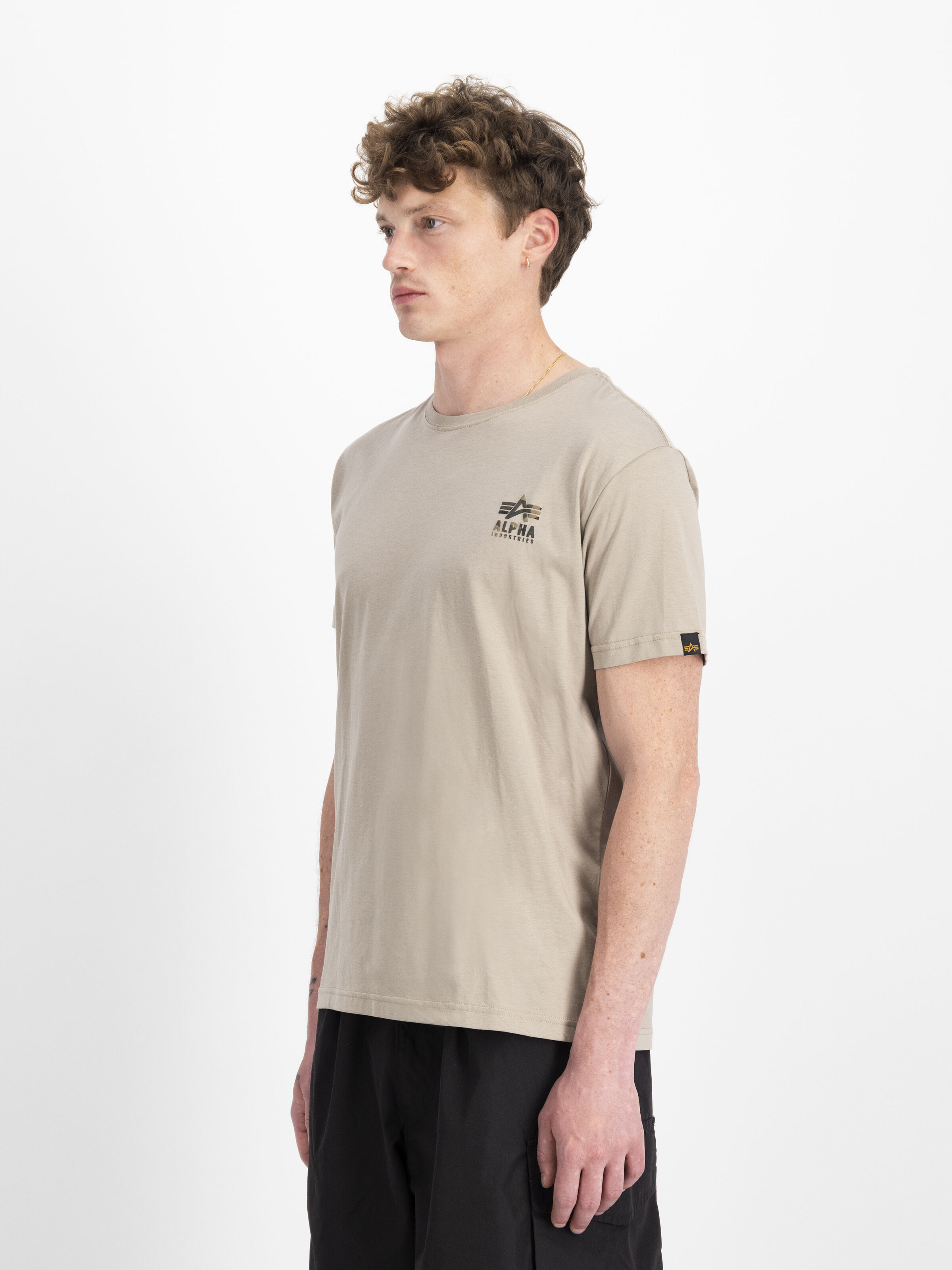 Camo Logo Puff Print Backprint T-Shirt vintage sand 148522_679_2_model_00003_98048