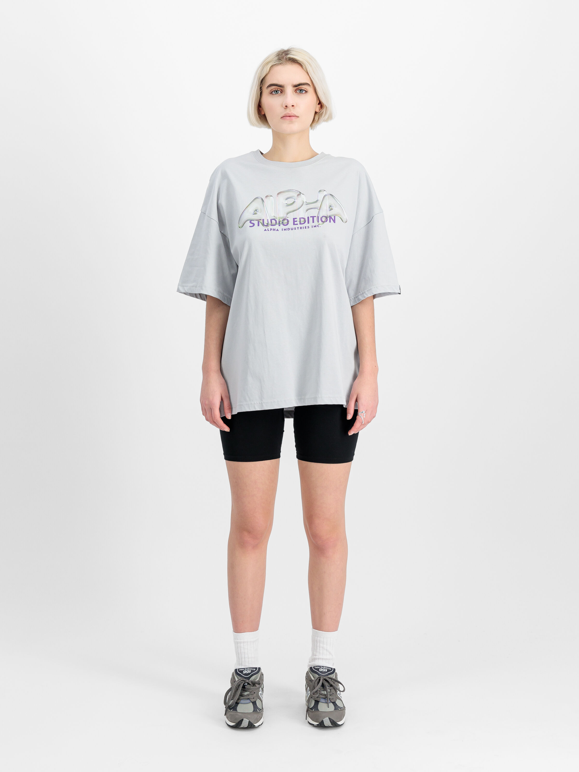 Studio Edition Vibe T-Shirt Women pastel grey 156061_666_2_model_00001_140198