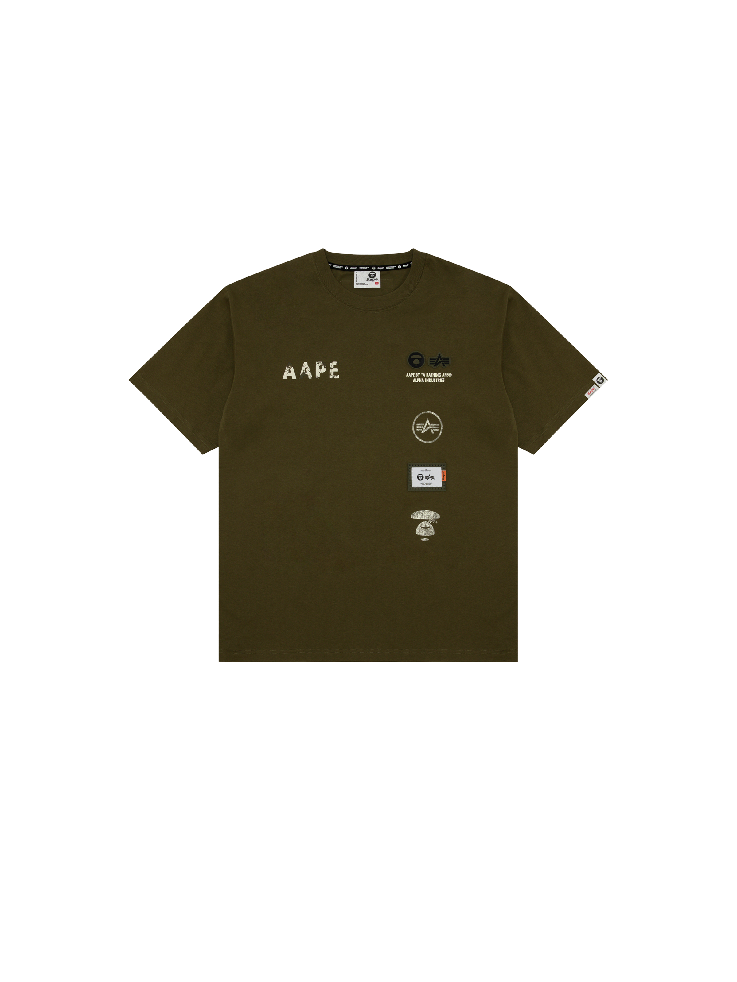 ALPHA X AAPE TEE organic khaki 148550_706_1_flatlay_00001_161089.png