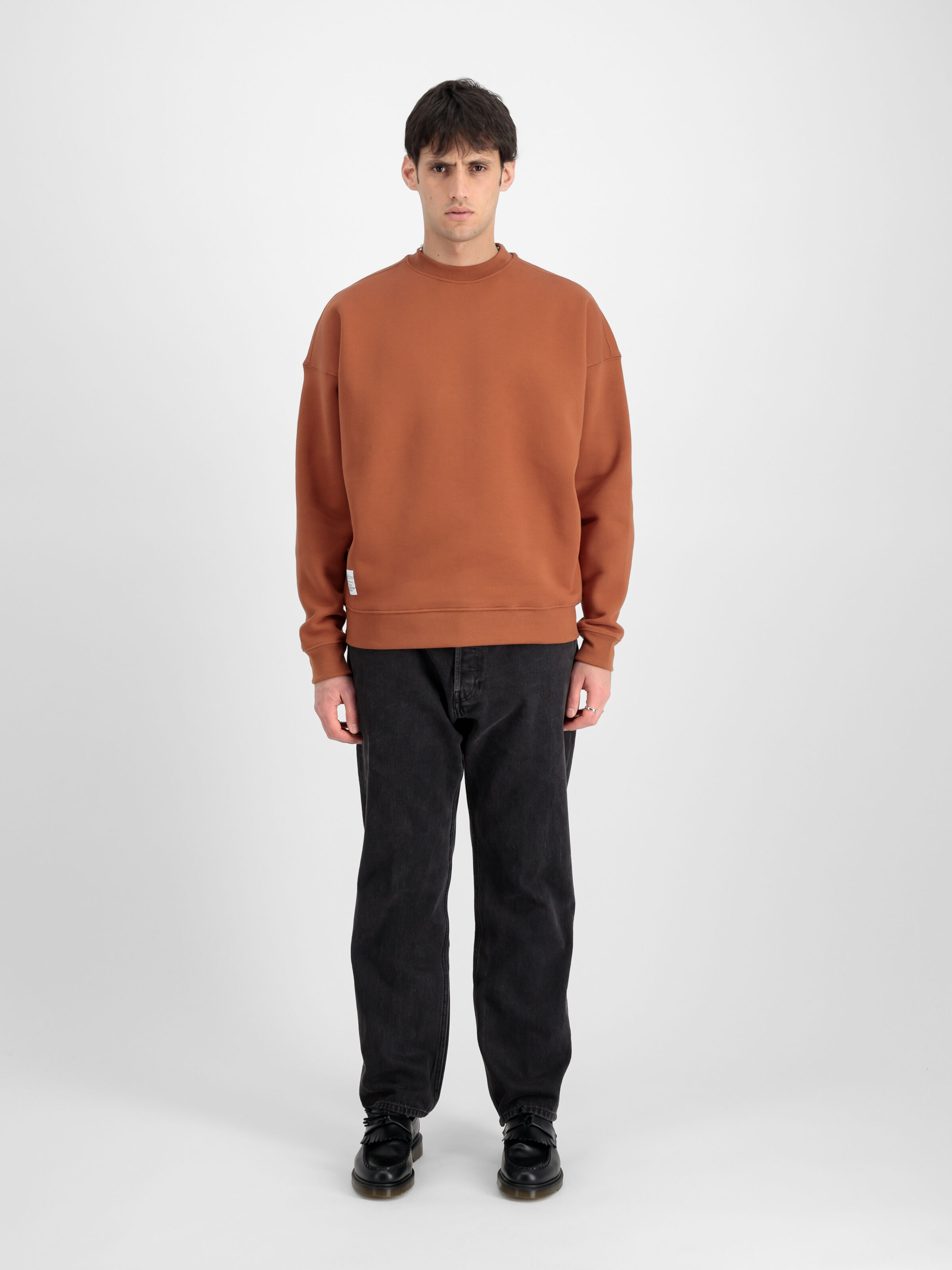 Logo Backprint Sweatshirt hazel brown 146304_709_2_model_00001_126292