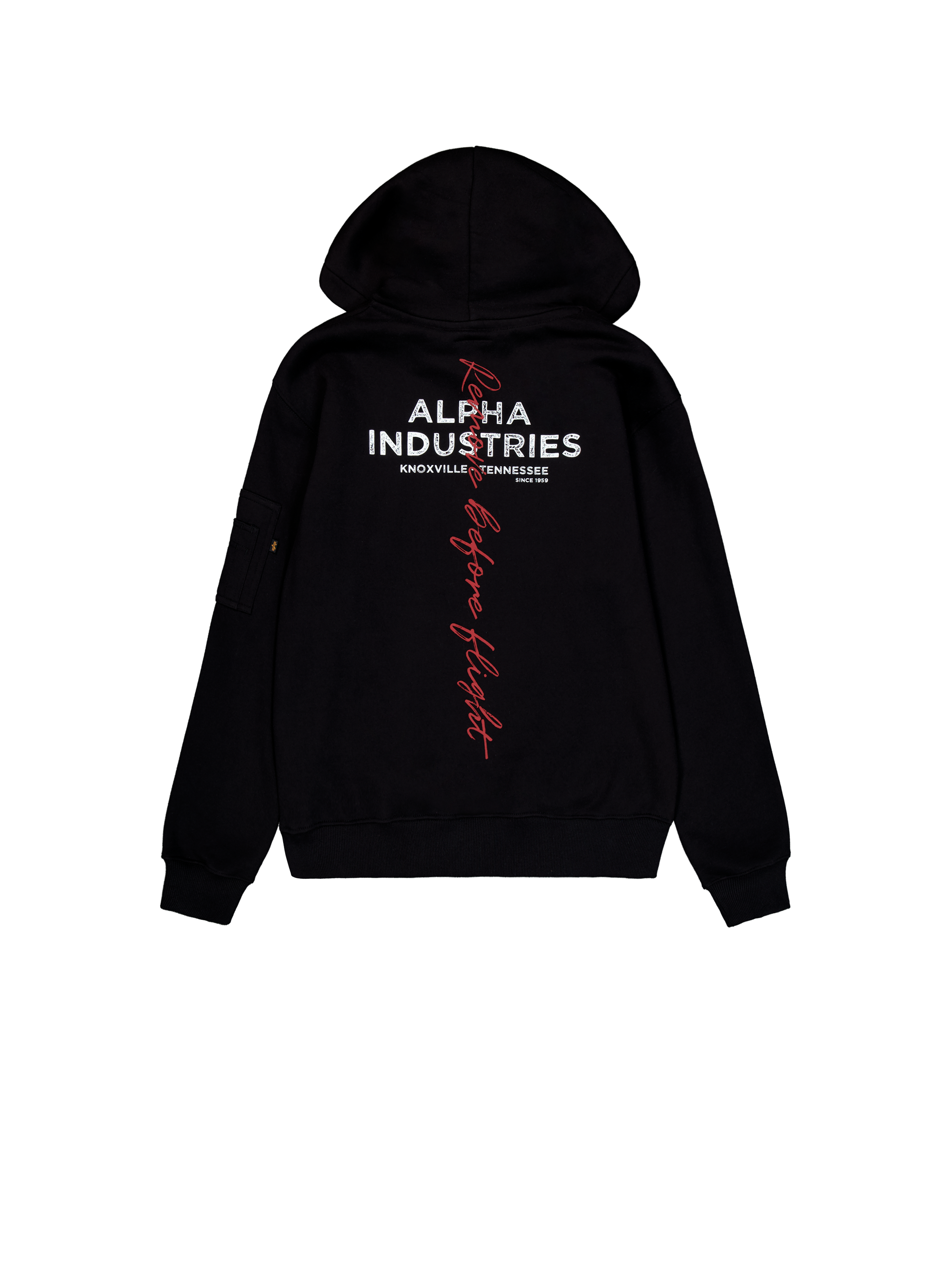 Signature Backprint Hoodie black 148341_03_1_flatlay_00002_98444